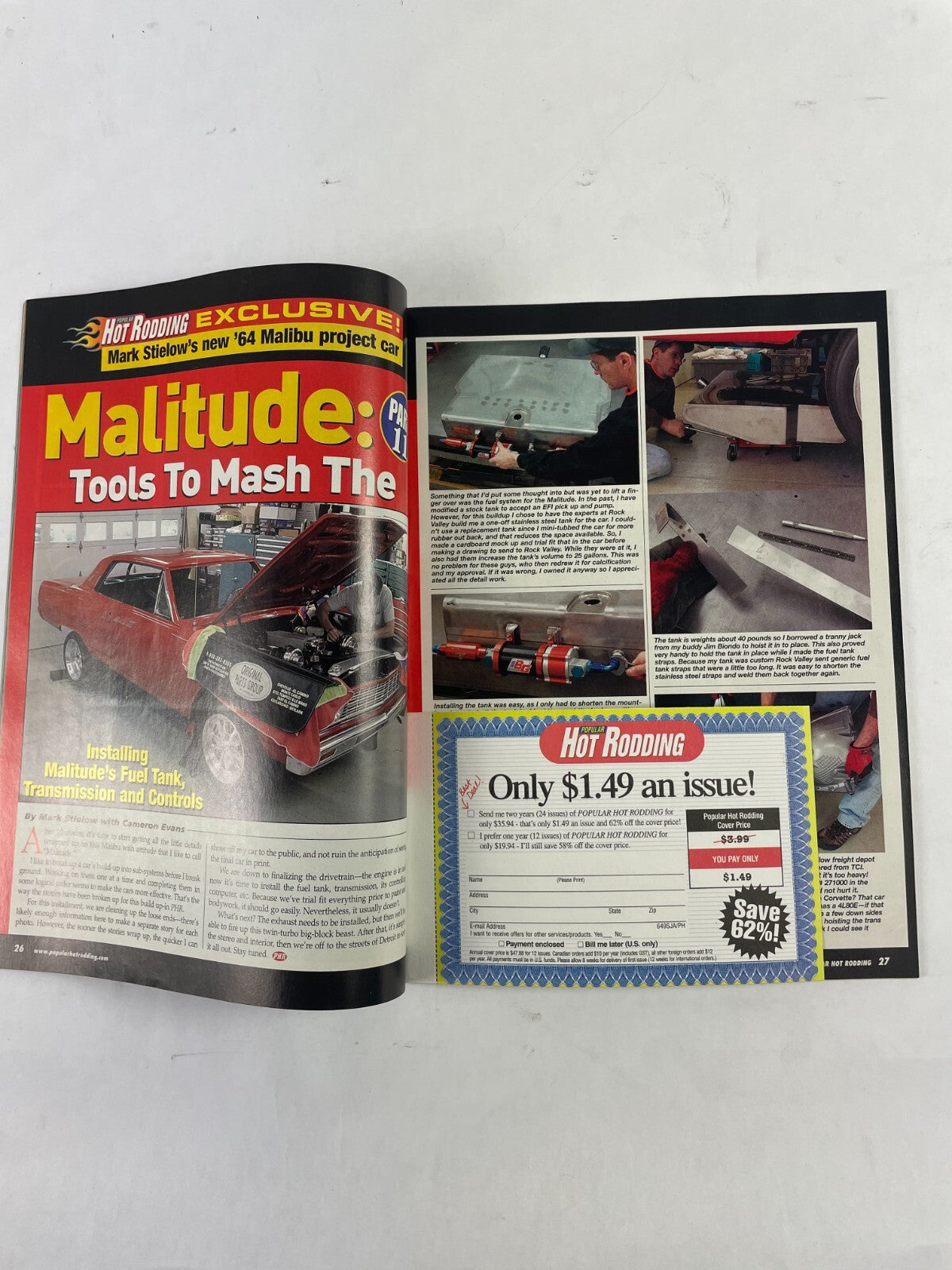 October 2004 Hot Rodding Magazine Rabble Rouse 10 Worst Engines Ever New 400HP