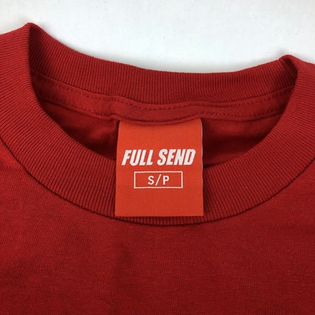 RED Full Send Steve Will Do It " Healthiest Man Alive " T-Shirt Small NWOT