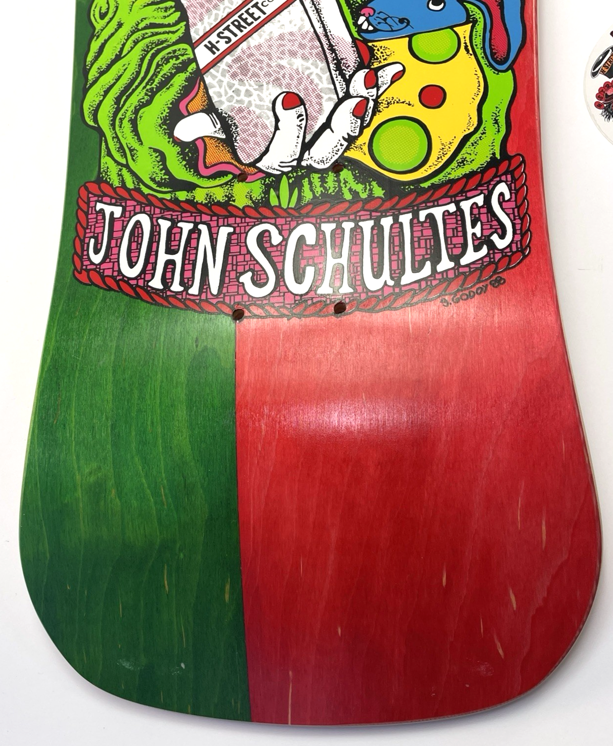 John Schultes A Series Clown H-Street Skateboard Deck Limited Edition #14 of 136