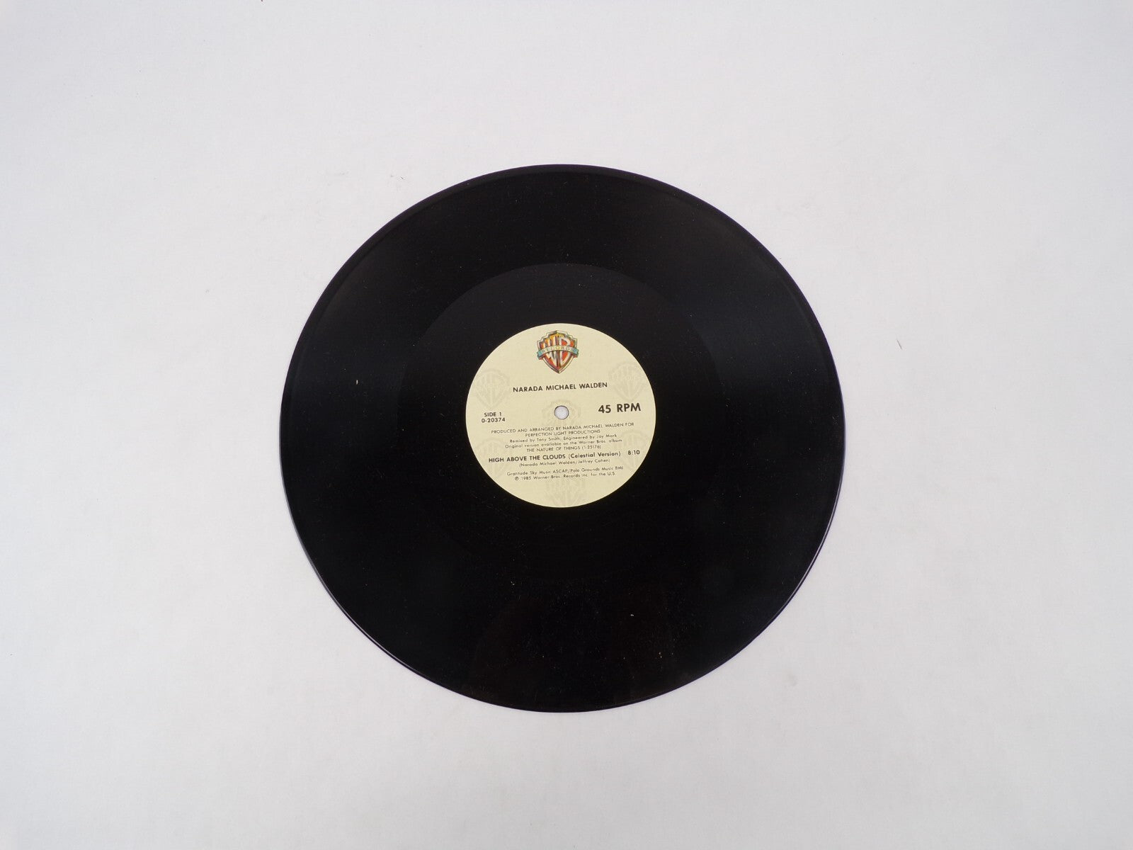 Narada Michael Walden High Above The Clouds Celestial Version Vinyl Record