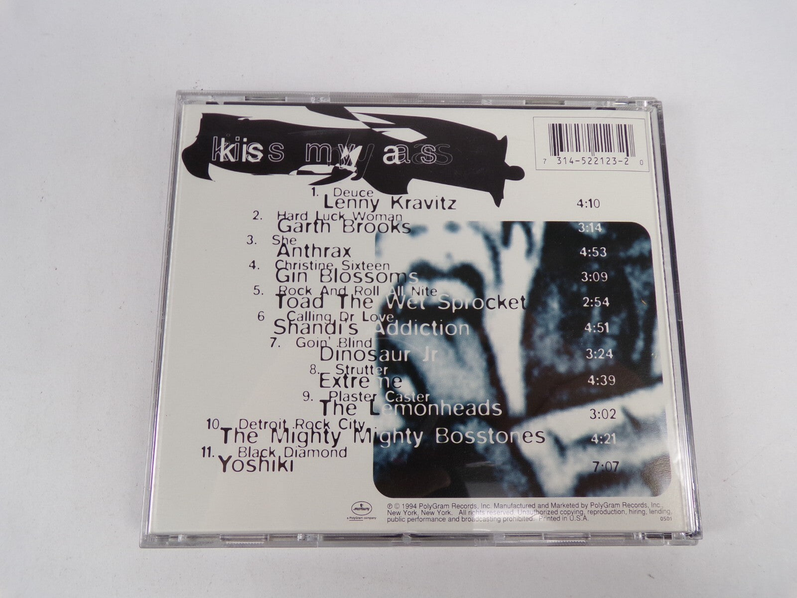 Kiss My Ass Classic Kiss Regrooved Gin Blossms The Mighty Bosstones CD #21