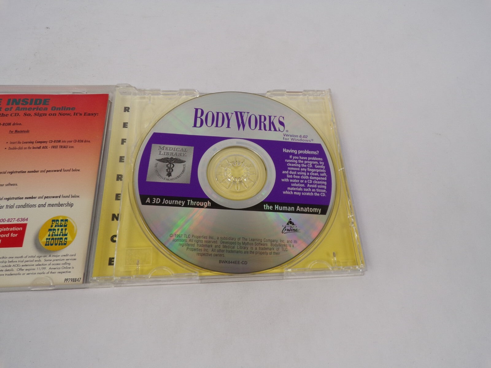 Body Works A 3D Journey Through The Human Anatomy Mosbys Medical CD#70