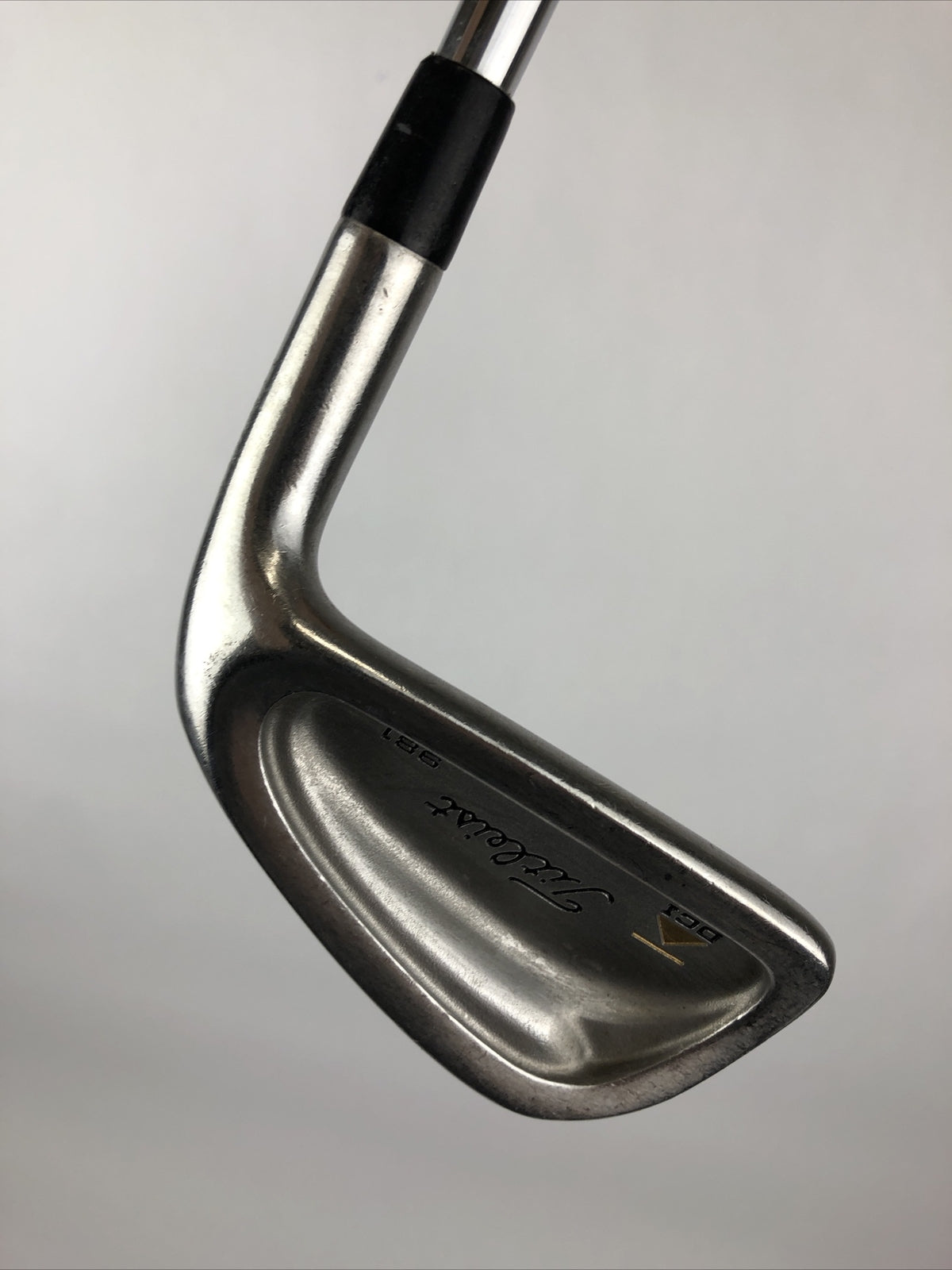 Titleist DCI Gold 981 5 iron Tri-Specs stiff graphite shaft Karma grip 38 inch