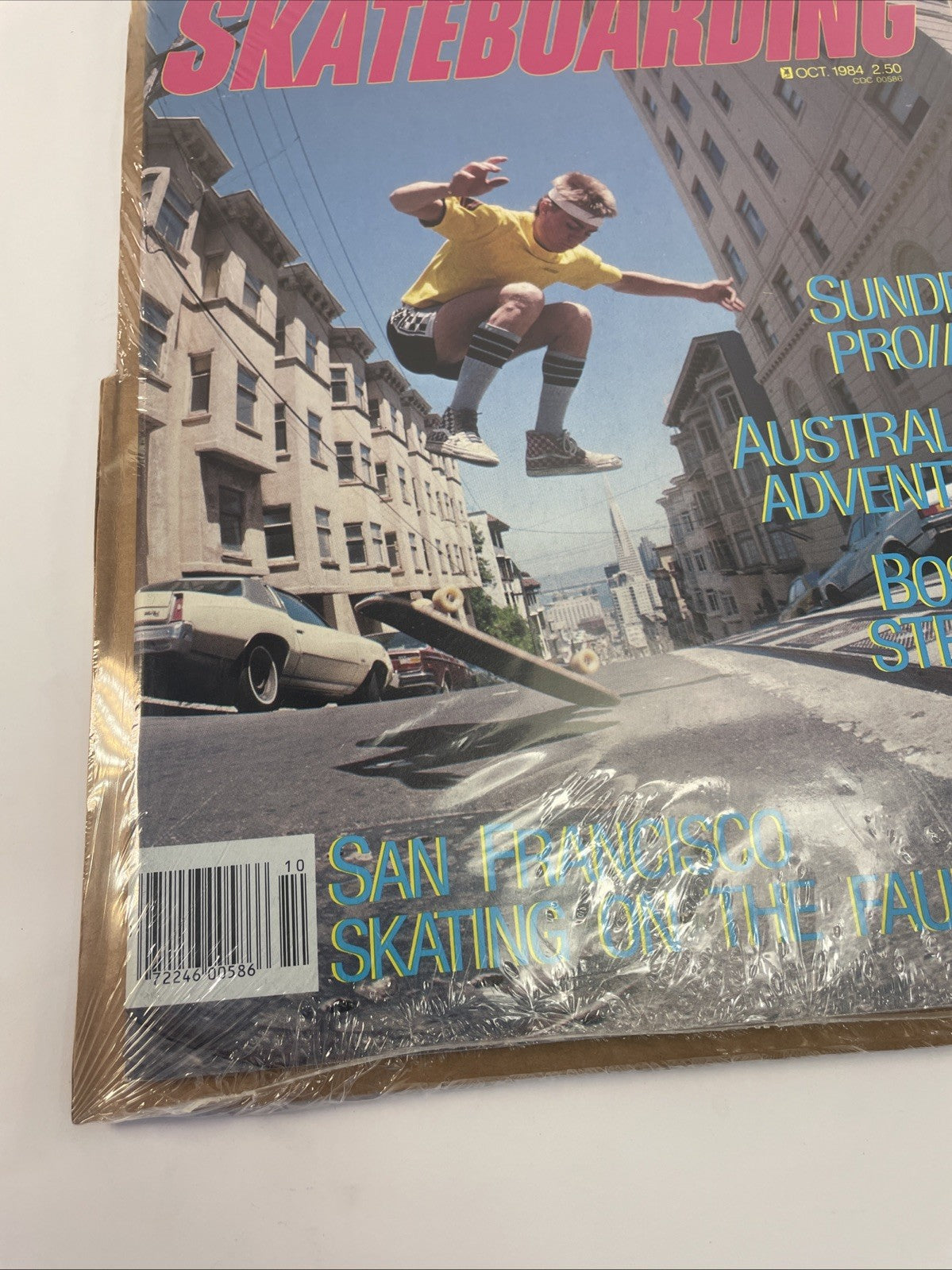 Transworld Skateboarding Magazine October 1984 Per Welinder Cover Jeff Phillips