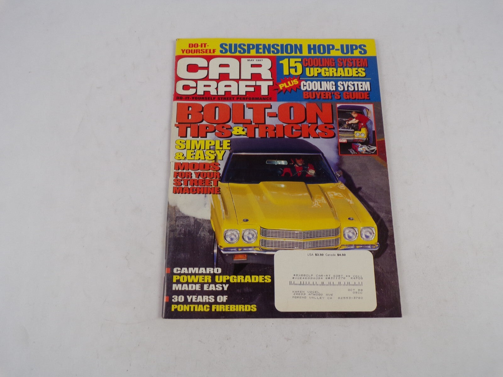 May 1997 Car Craft Bolt-On Tips & Tricks Simple & Easy Mods For Your Street Mach