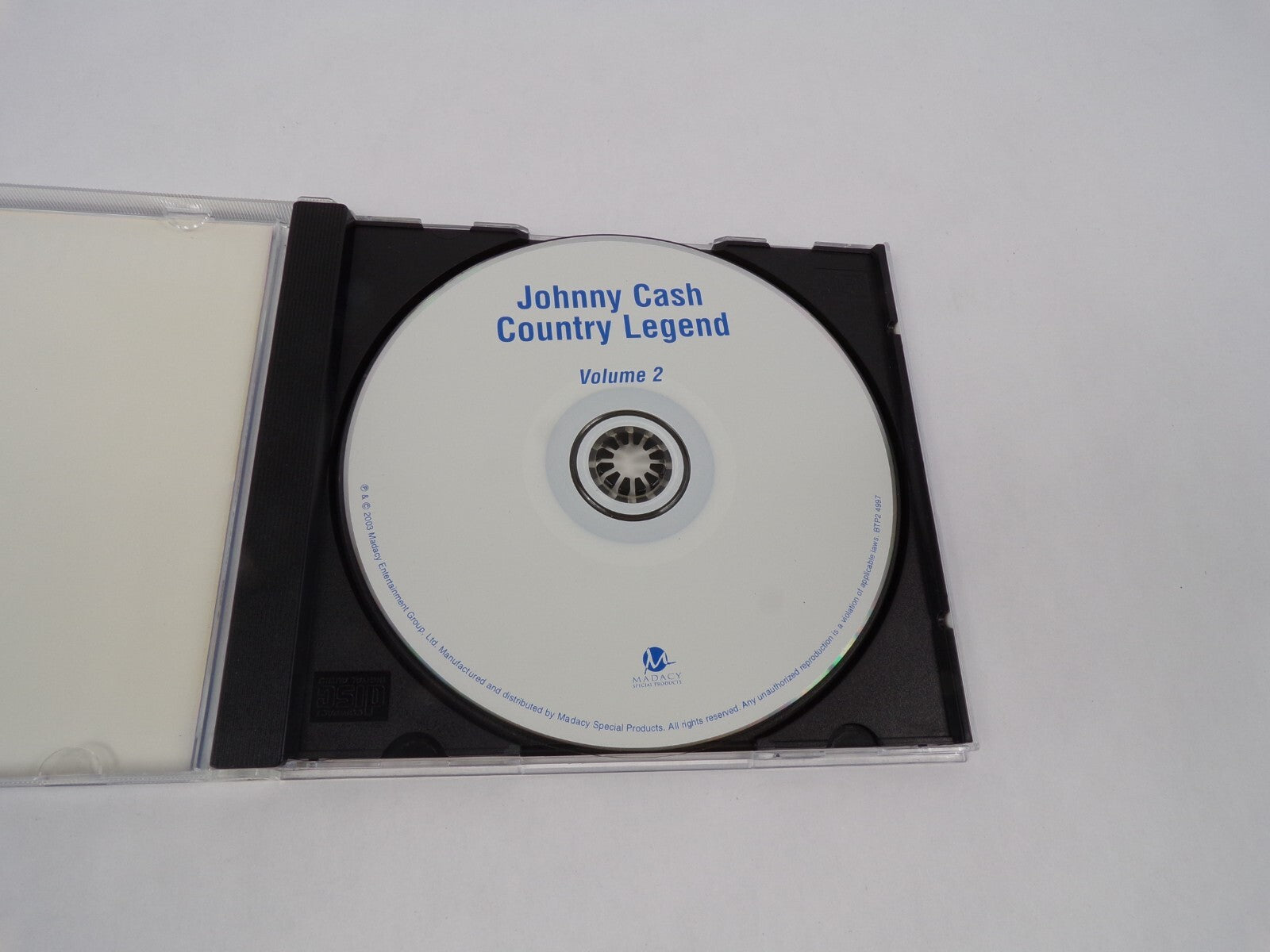 Johnny Cash Country Legend I Walk The Line It's Just About Time Katy Too CD#63