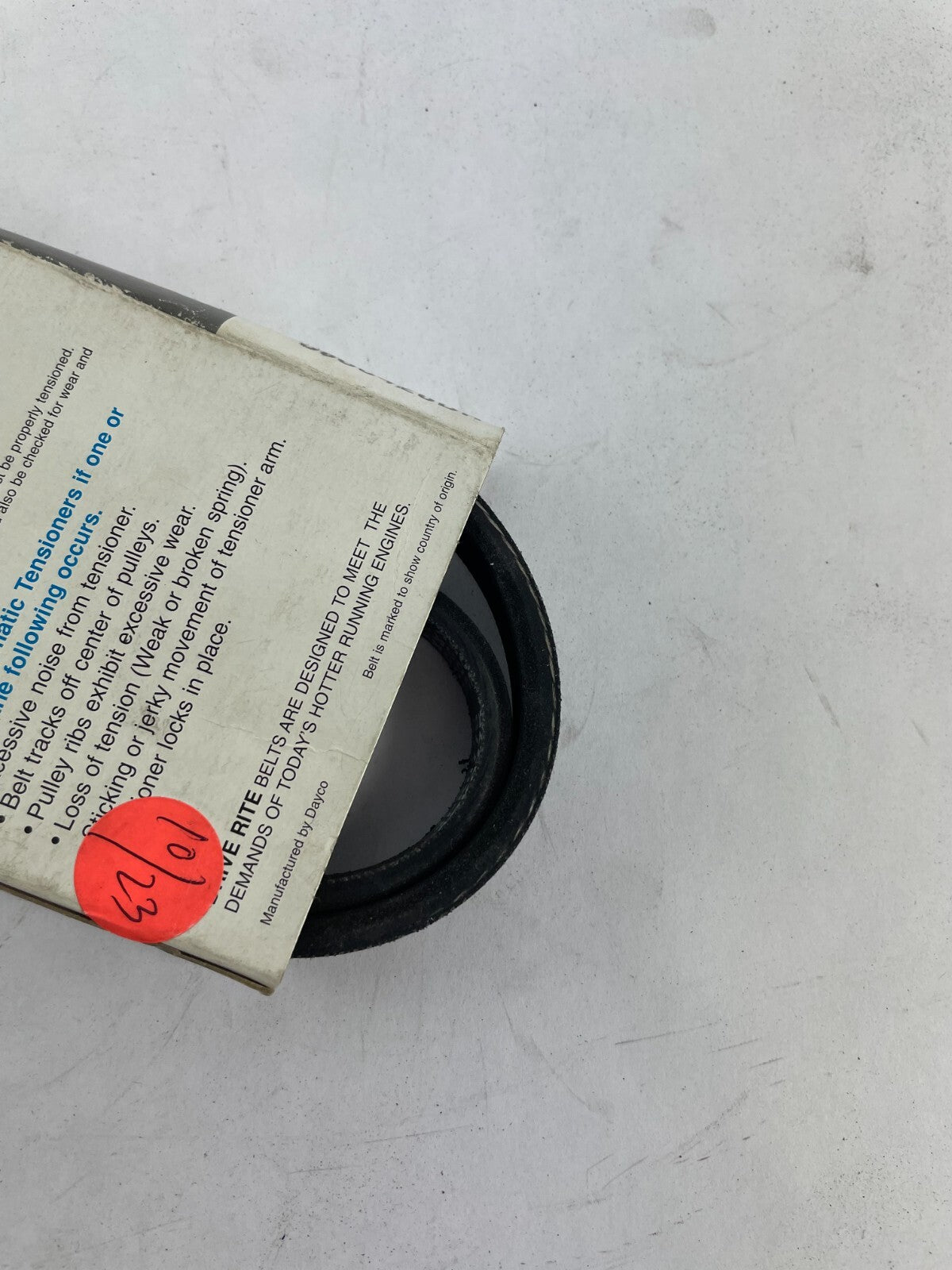 Dayco 5060420DR 420K6DR 6-rib serpentine belt OEM replacement A11