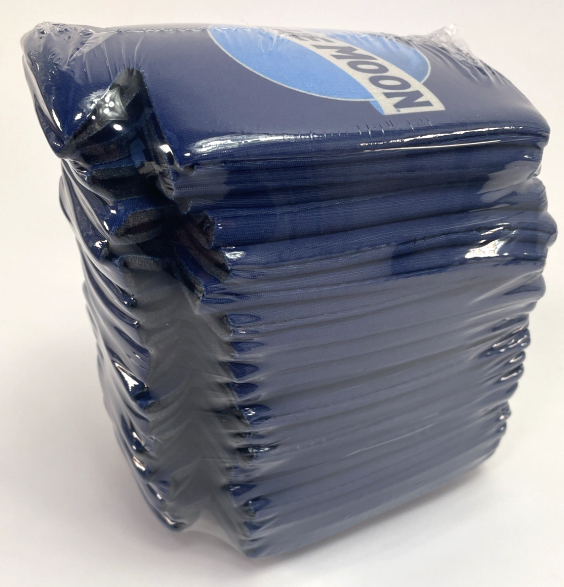 20 Blue Moon Can Coozies - Beer Cooler Foam Insulated Neoprene Man Cave Bar NEW