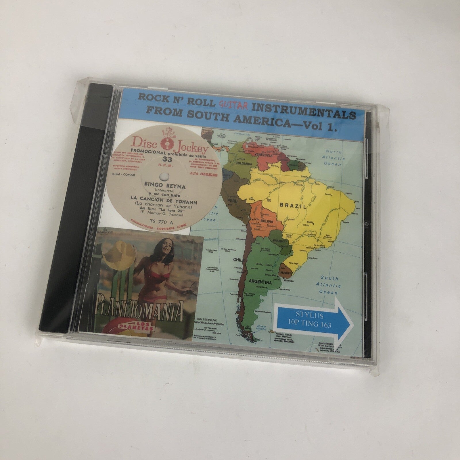 Rock n' Roll Guitar Instrumentals from South America Vol 1. CD Stylus 163  #32