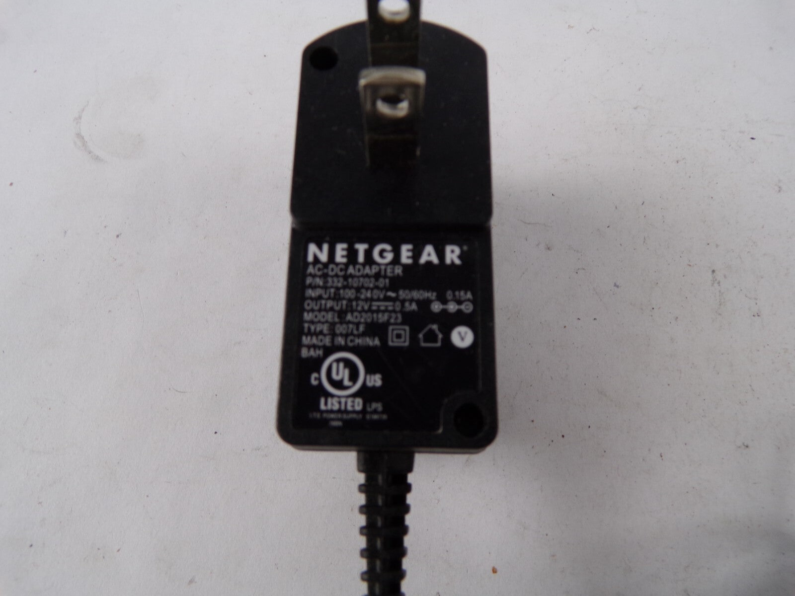Genuine Netgear 332-10702-01 Ac Adapter Output 12V 0.5A Power Supply Adapter A55