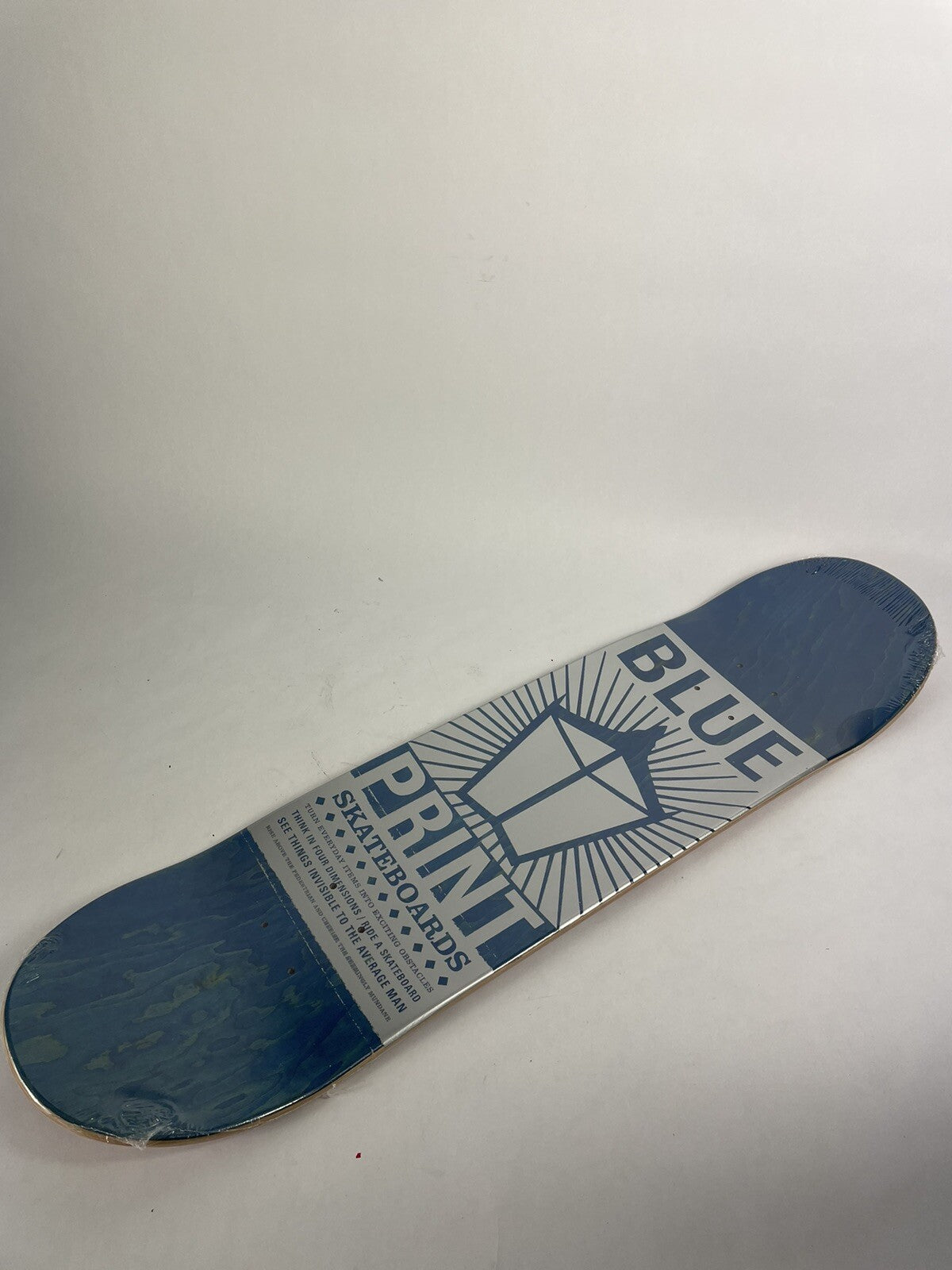 Blueprint Skateboards Courage Color Warm Red 8-inch hard rock Canadian maple skateboard deck.