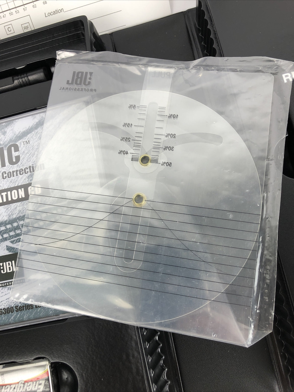 JBL RMC CALIBRATION KIT Room Mode Correction Kit For LSR6300 JBL Studio Monitor