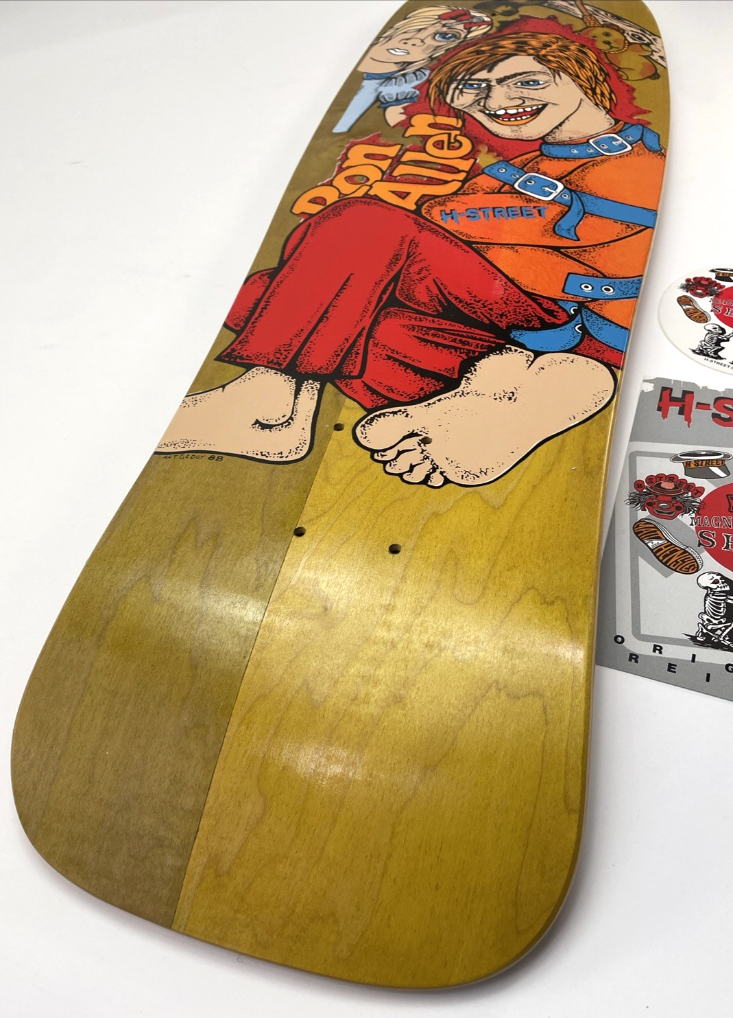 RON ALLEN "INSANE" RE-Issue Deck H-Street Skateboards Watson Laminates 07 / 166