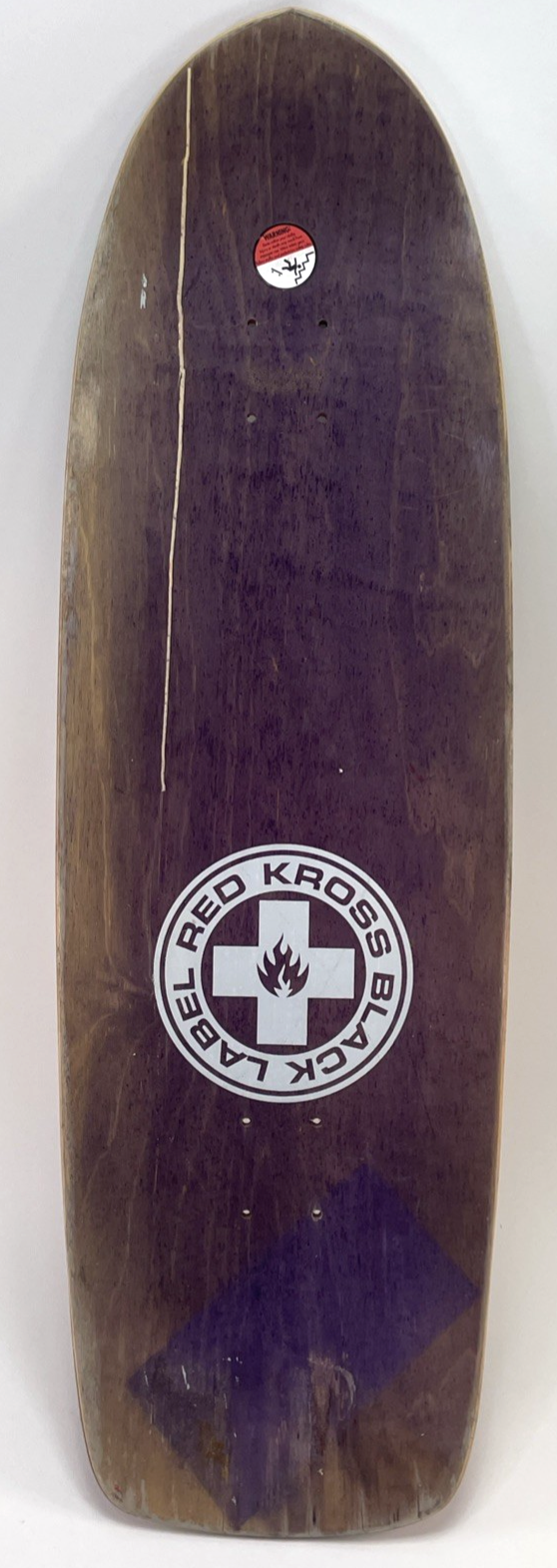 Vintage Black Label Skateboards RED KROSS Duane Peters Skateboard USA MADE NOS
