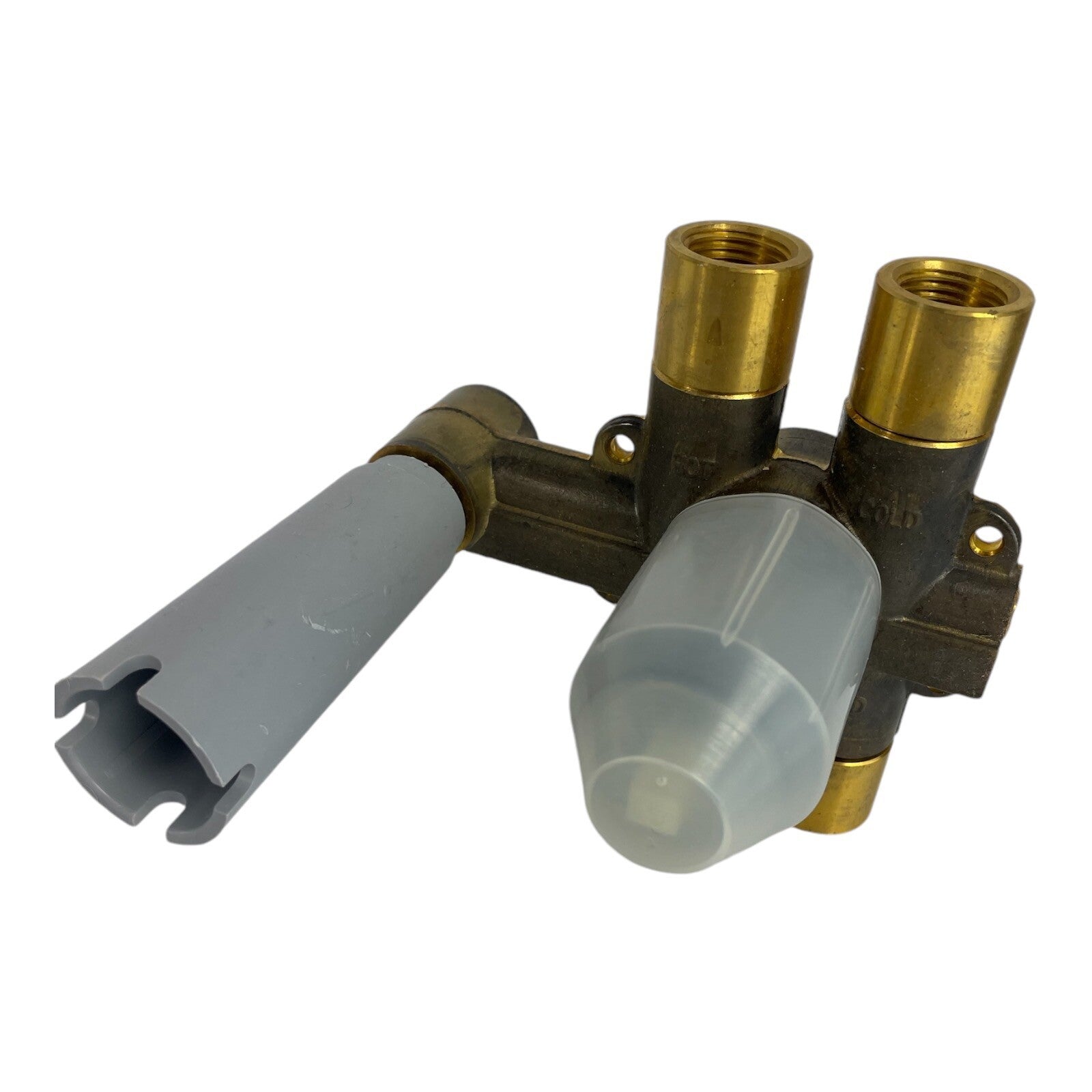 Zucchetti R99500.190E 3-hole rough in wall valve for basin mixer concealed installation