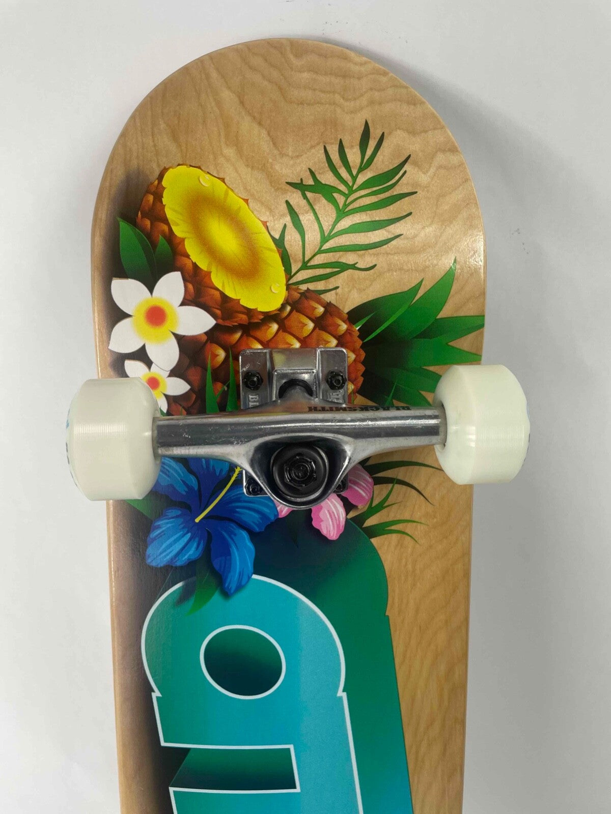 ATM Click Skateboard Complete 7.75” Jungle Juice -Black Smith Trucks 52mm Wheels