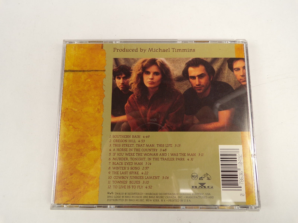Cowboy Junkies Black Eyed Man Winter's Song To Live Is To Fly Oregon Hill CD#43
