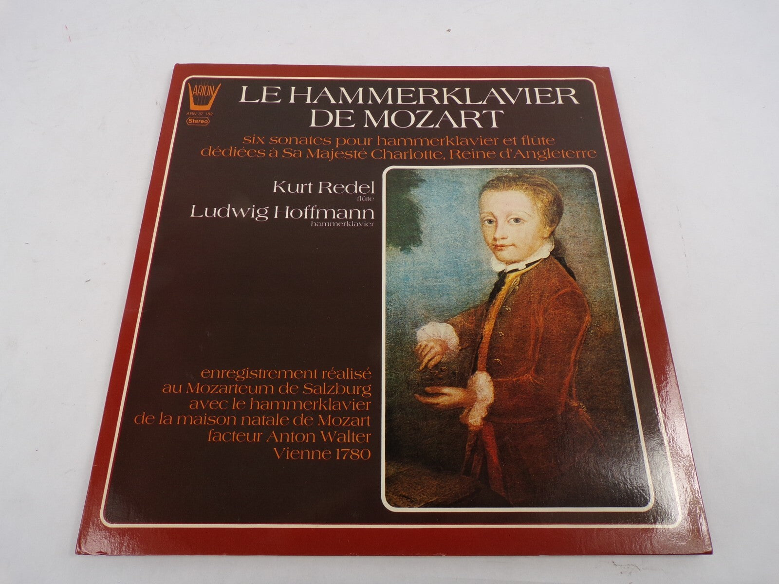 Le Hammerklavier De Mozart Kurt Redel Ludwig Hoffmann Six Sonates Pour Hammerkla