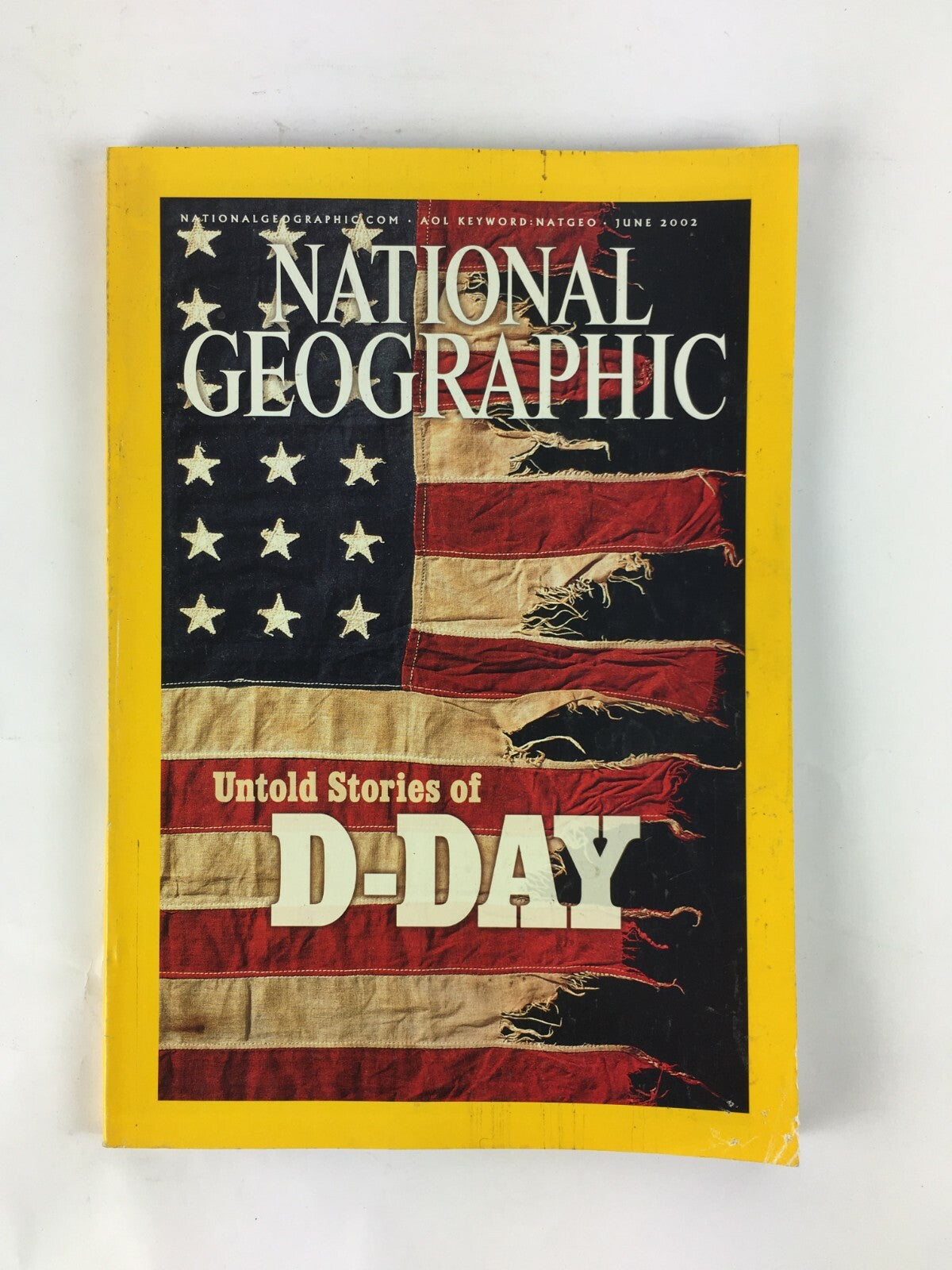 June 2002 NationalGeographic Magazine Untold Stories of D-Day Aol Keyword Natgeo