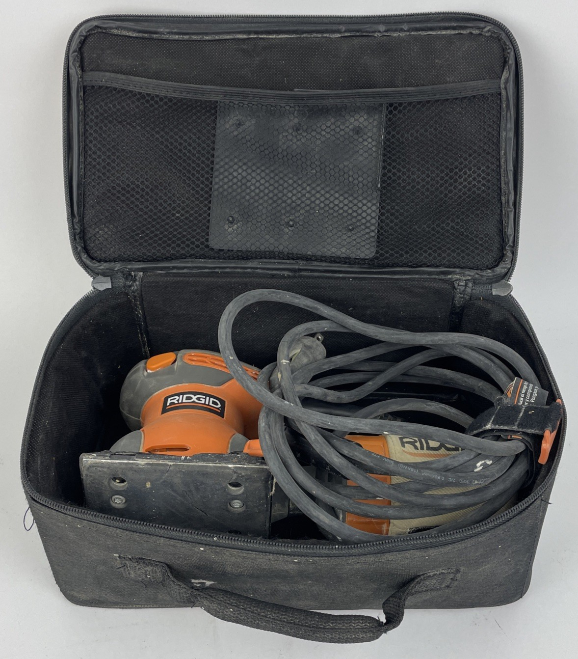 💥RIDGID R2500 CORDED ELECTRIC 1/4 SHEET SANDER 120V w/ Soft CASE