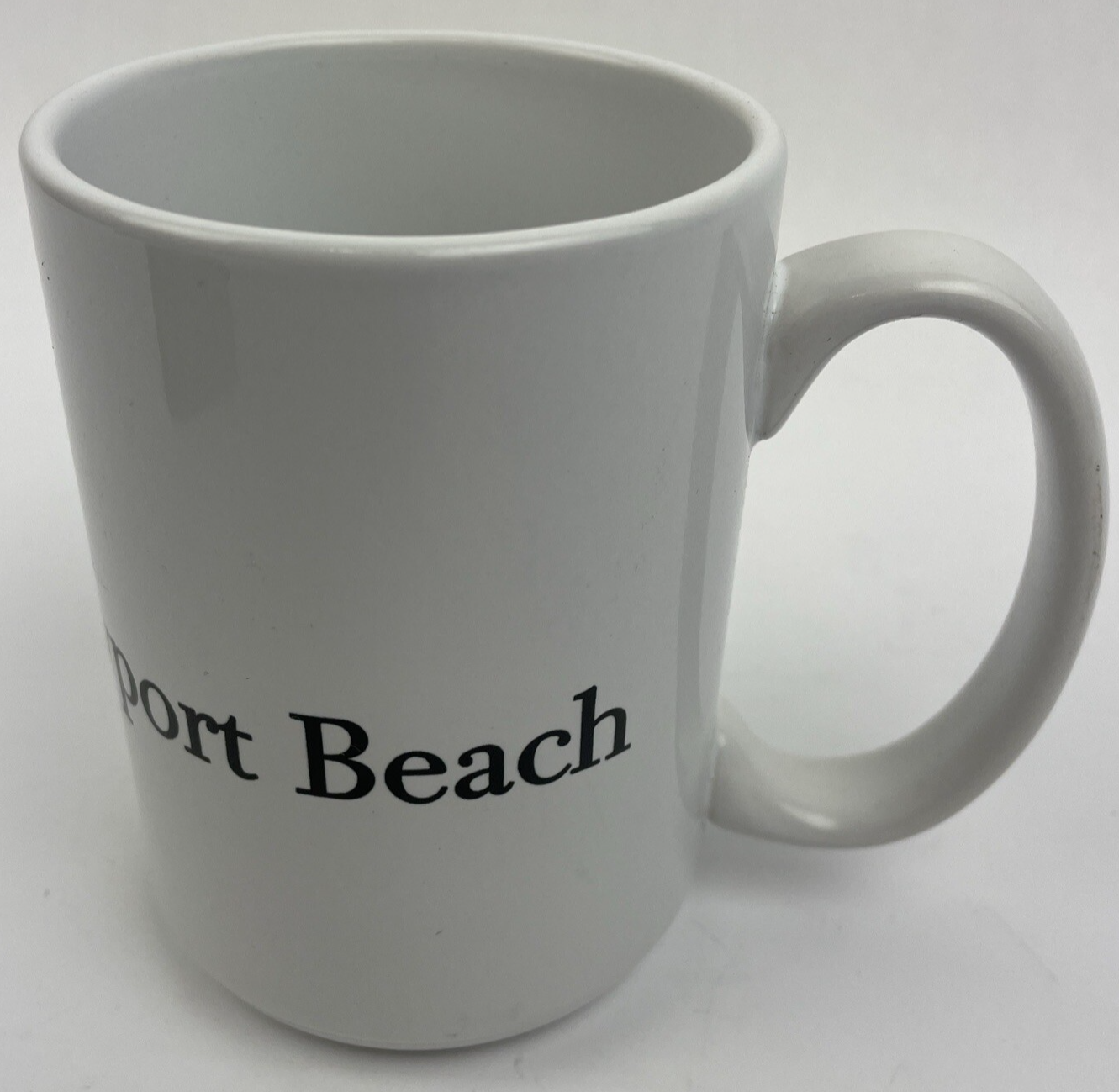 Official Ferrari Dealer Mug Newport Beach California White Ceramic Coffee Cup