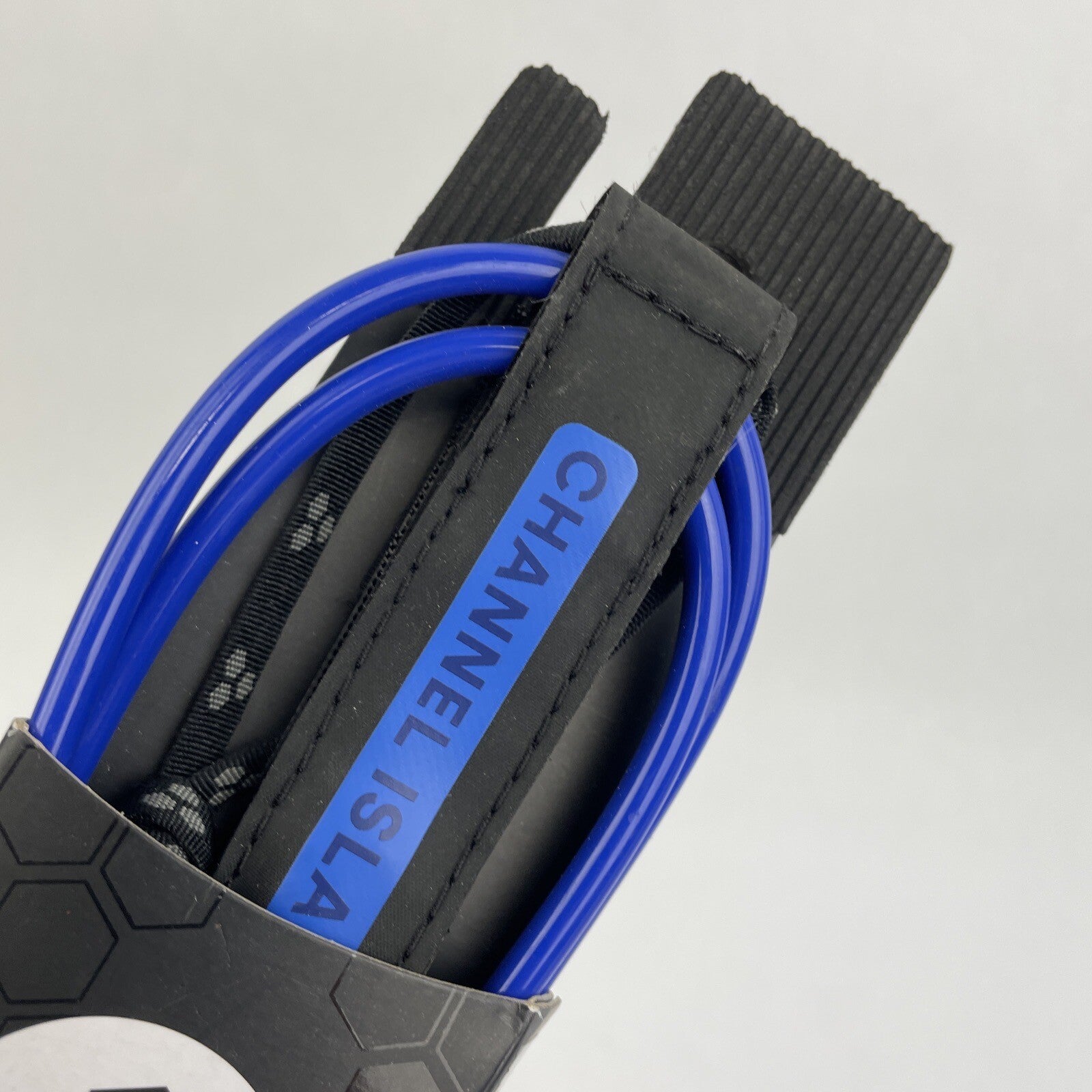 CHANNEL ISLANDS Round CORD 3/16" Comp Surf Leash - 6' -Blue - Shoulder High Surf