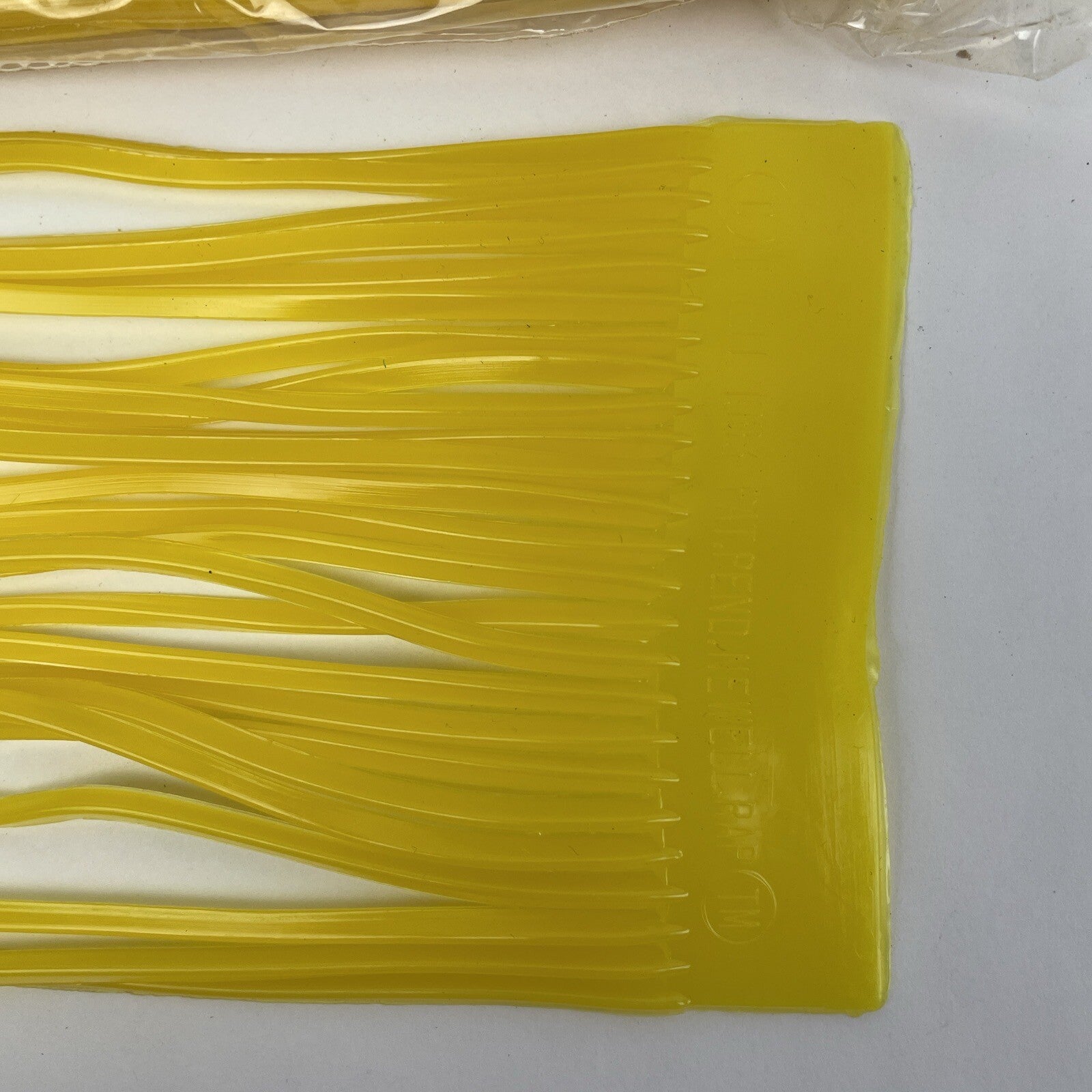 Newell MFG 10-pack offshore trolling fishing skirts yellow for tuna marlin and wahoo lures