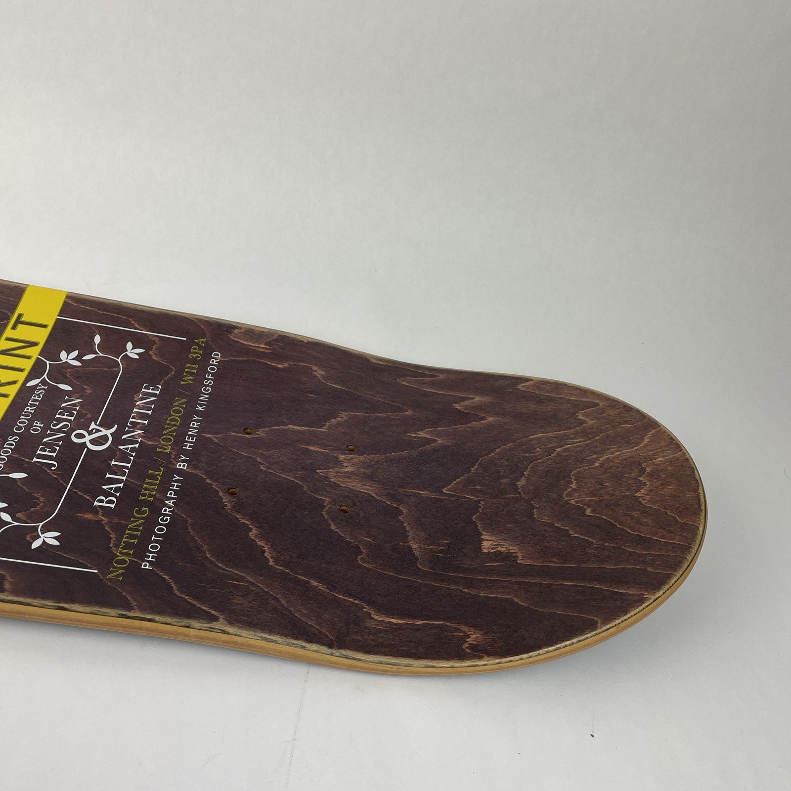 Vintage BLUEPRINT Skateboards Deck 7 7/8" Marty Murawski Babushka Purple Stain