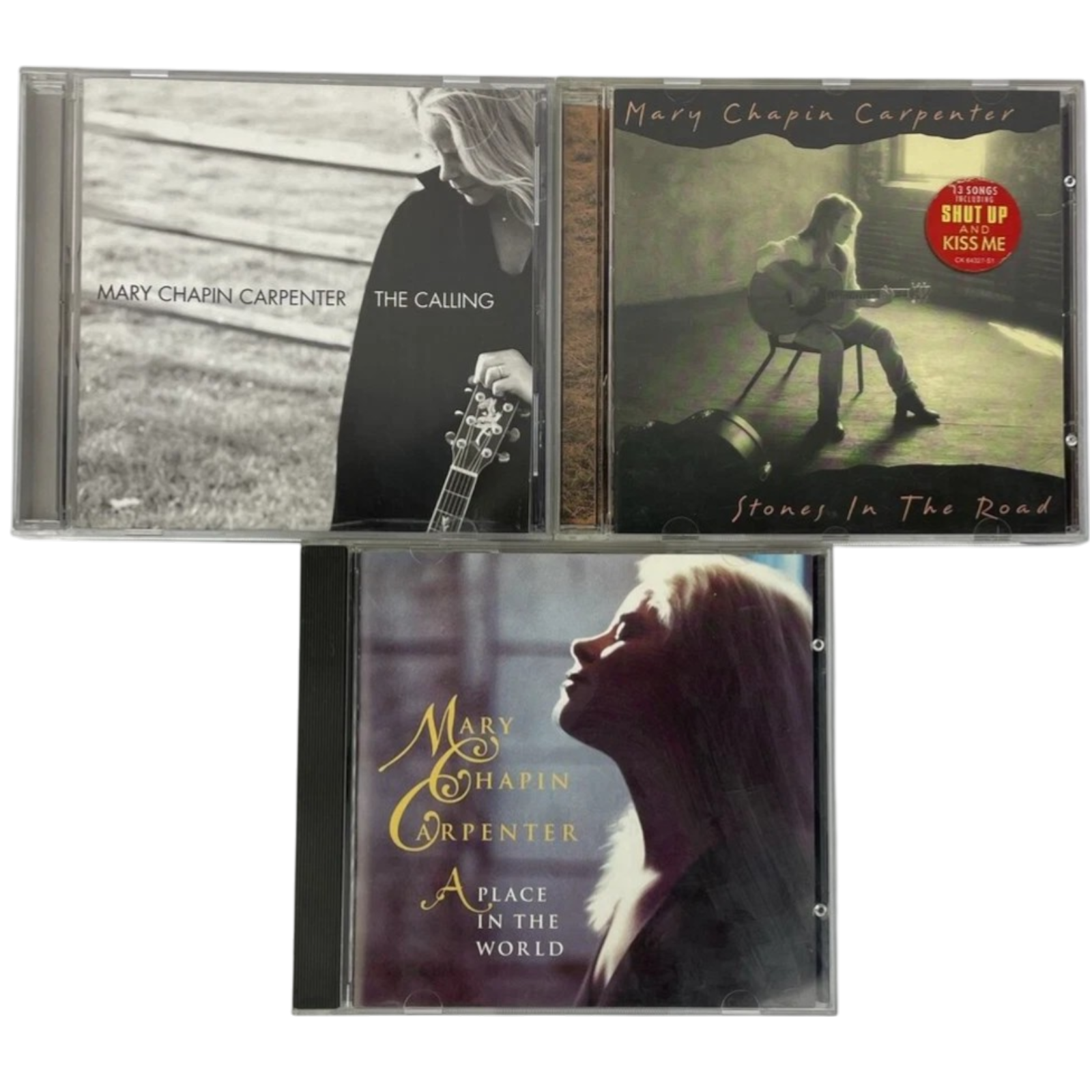 Lot of 3 x Mary Chapin Carpenter : Digital Audio CD - MINT DISCS - BC