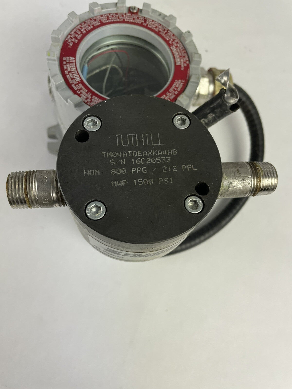 Crouse Hinds EIH-21-MSA  Explosion Proof Switch Enclosure + TUTHILL pump TM04