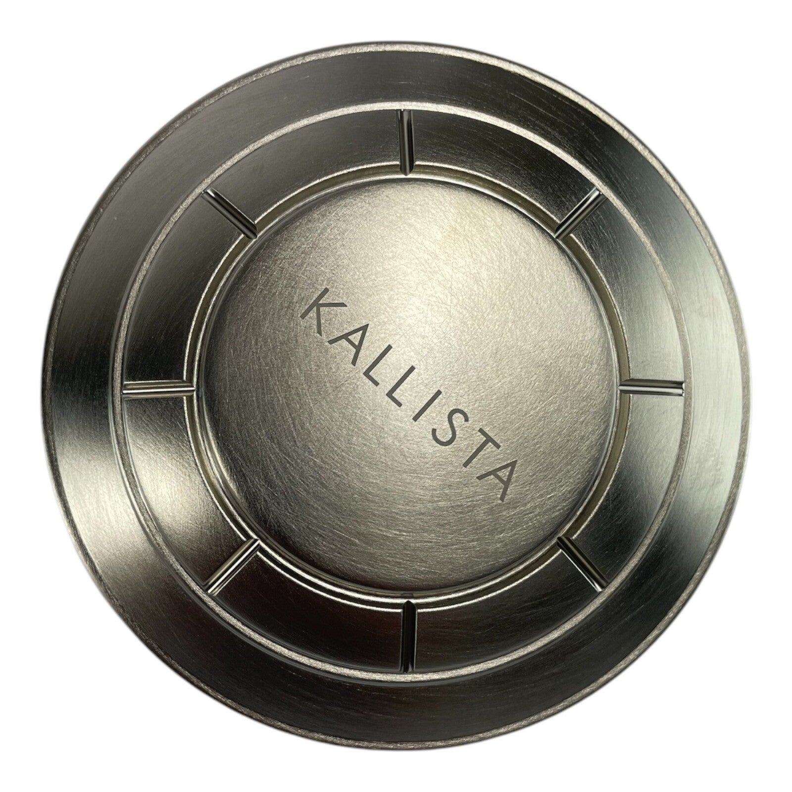 Kallista P21580-00-AG Loft Collection brushed brass bathtub overflow cover
