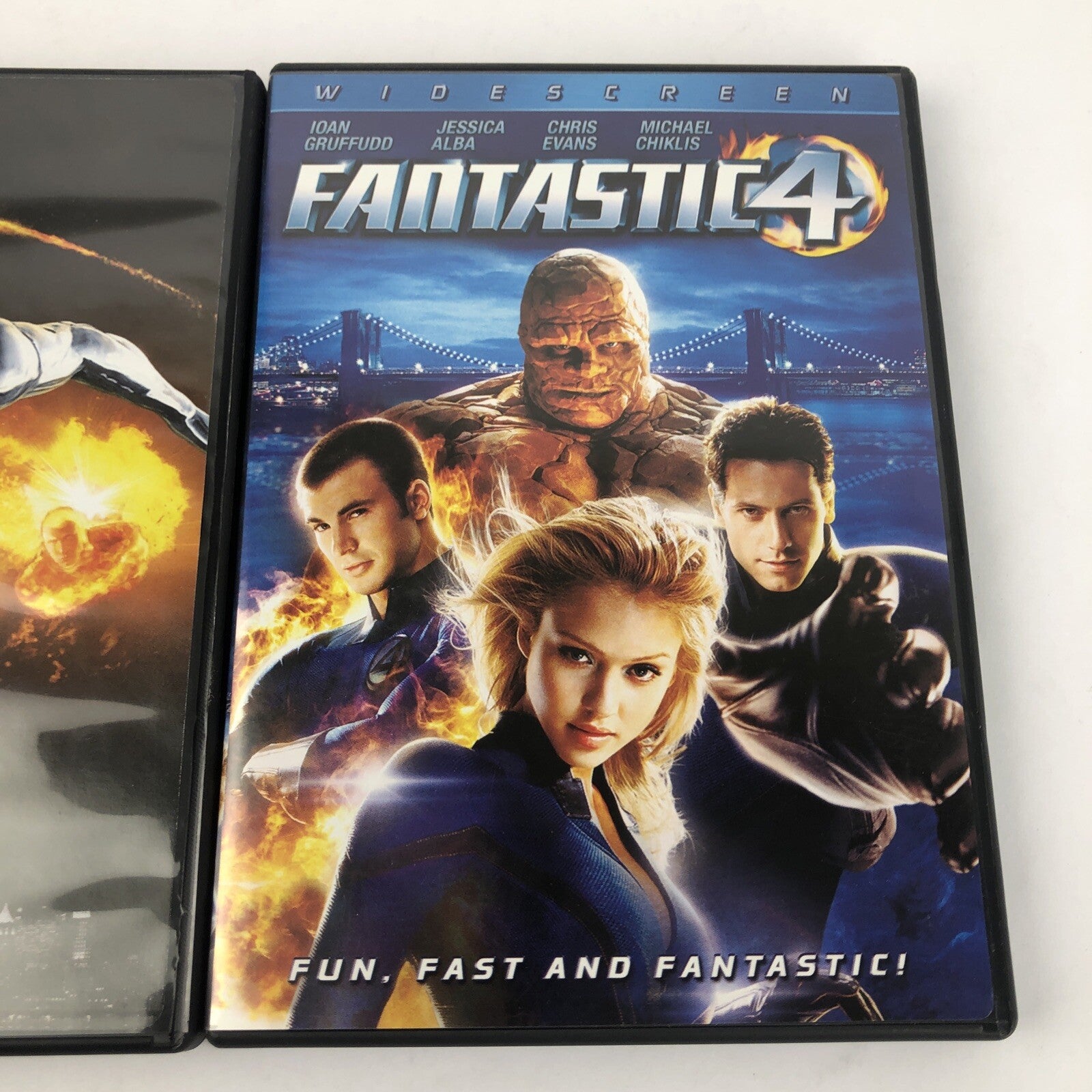 (2) Marvel Fantastic Four DVD Lot: Original, Rise of Silver Surfer Mint Discs