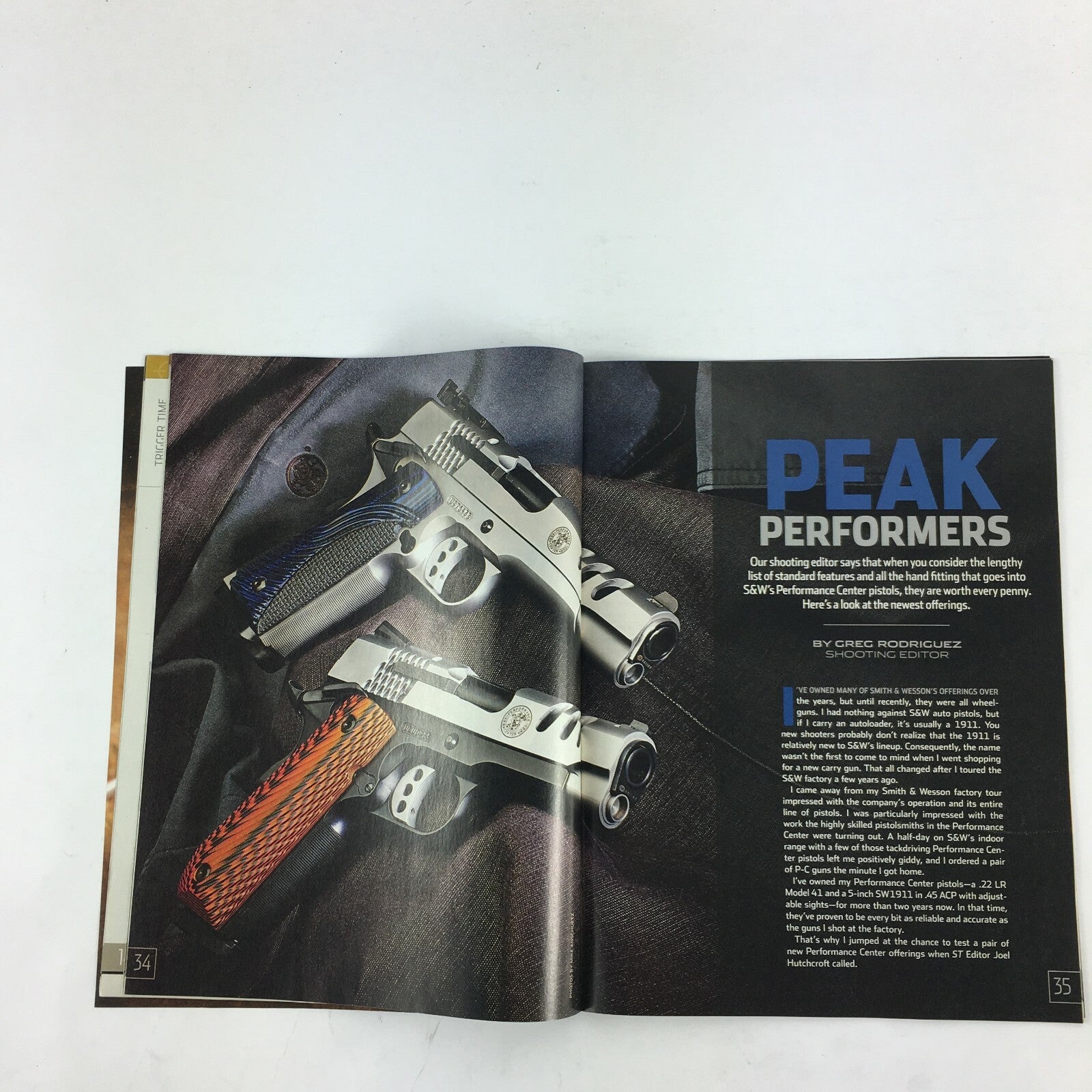 April 2013 Shooting Time Magazine Smith & Wesson .17Hornet The Backstory 4Rifles