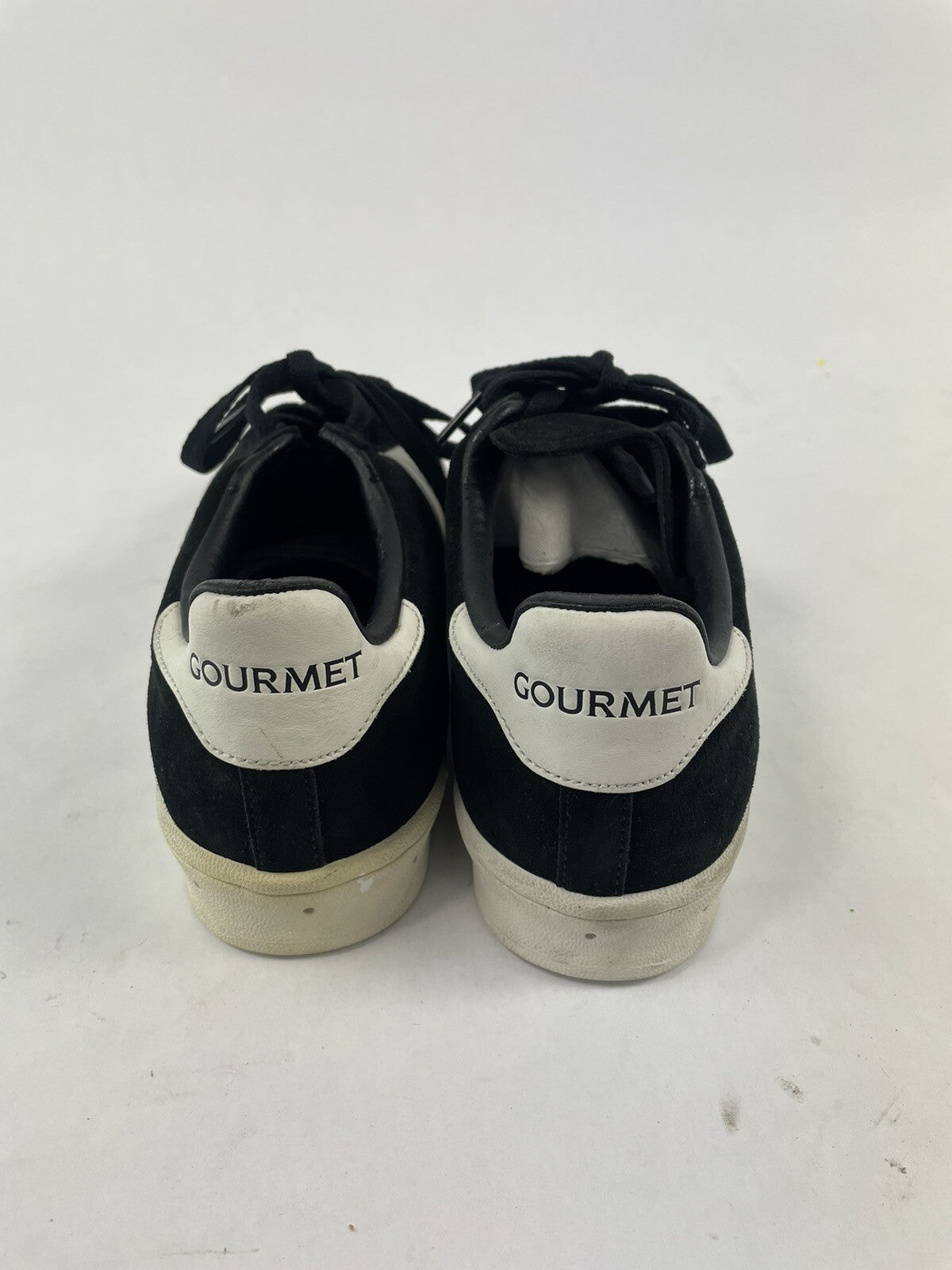 Gourmet Footwear Rossil Black Suede Sneakers skate shoes- Size 8.5.