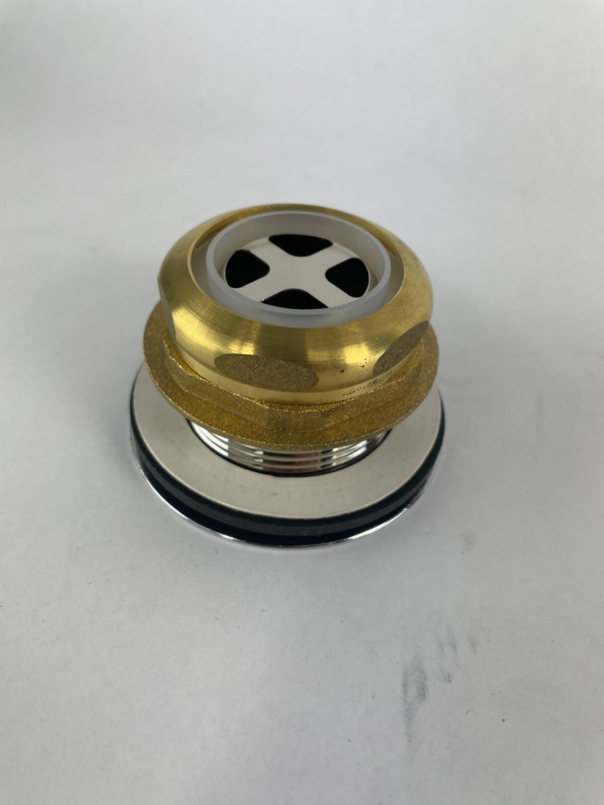 Julien 2" 100 086 Heavy Duty Brass Sink Strainer Polished Chrome
