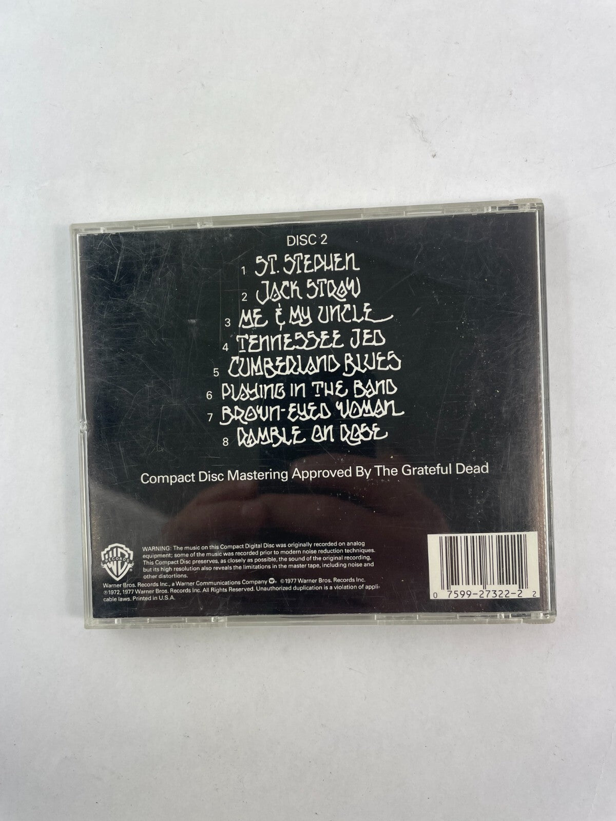 Grateful Dead What A Long Strange Trip Its Been 2 Compact Discs Jack Straw CD#73