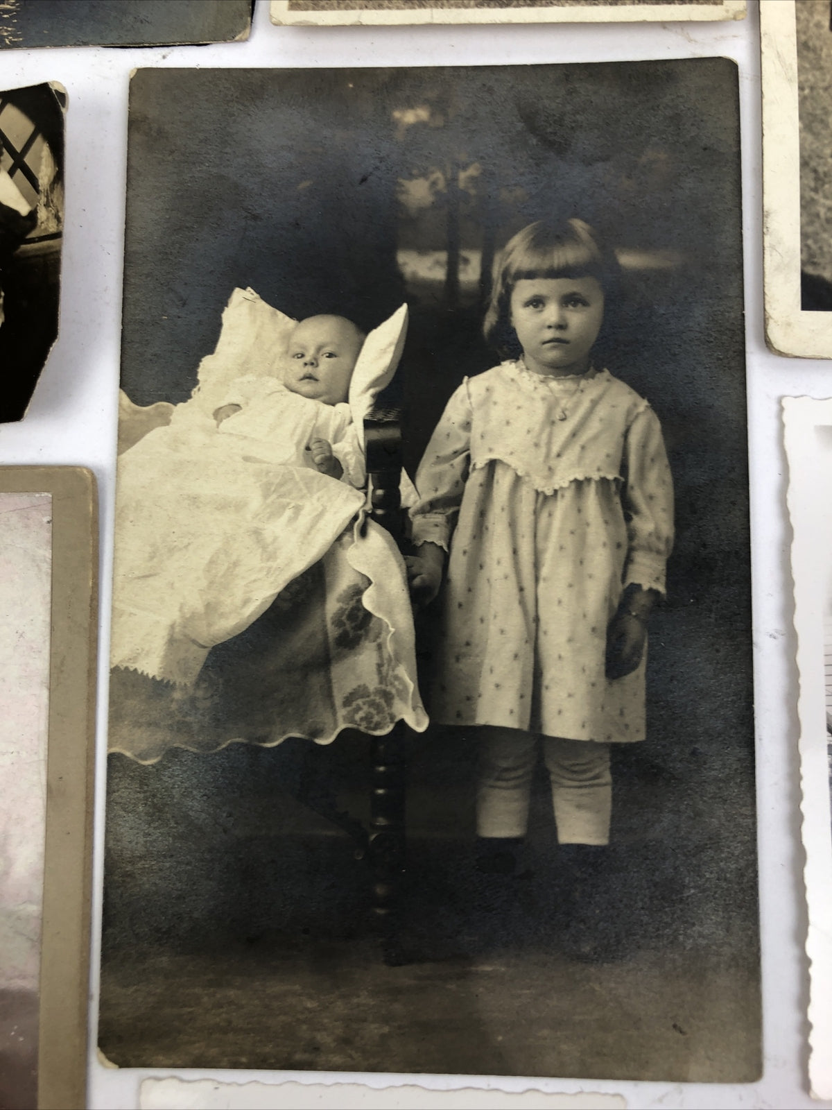 Antique Victorian Cabinet Cards Assorted Lot of 10- Young Women and Men - Baby