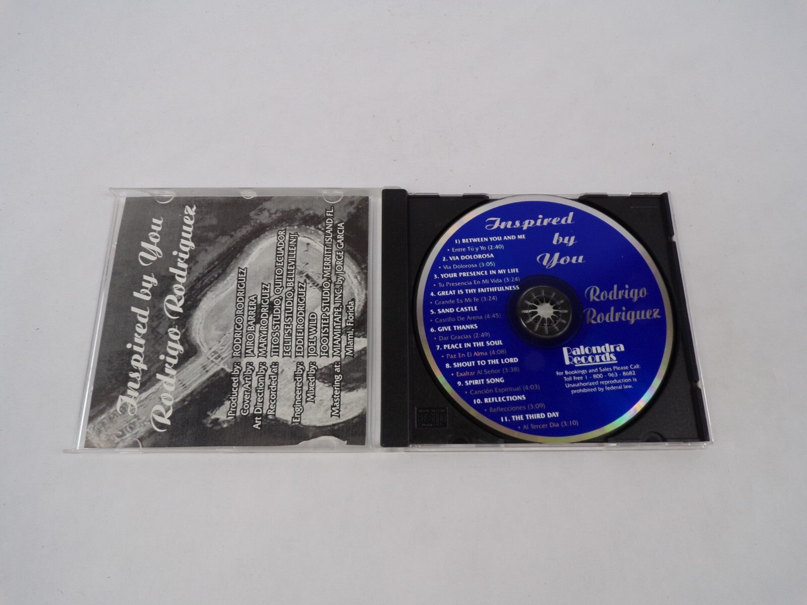 Inspired By You Rodrigo Rodriguez Via Dolorosa Your Presence In my Life CD#63