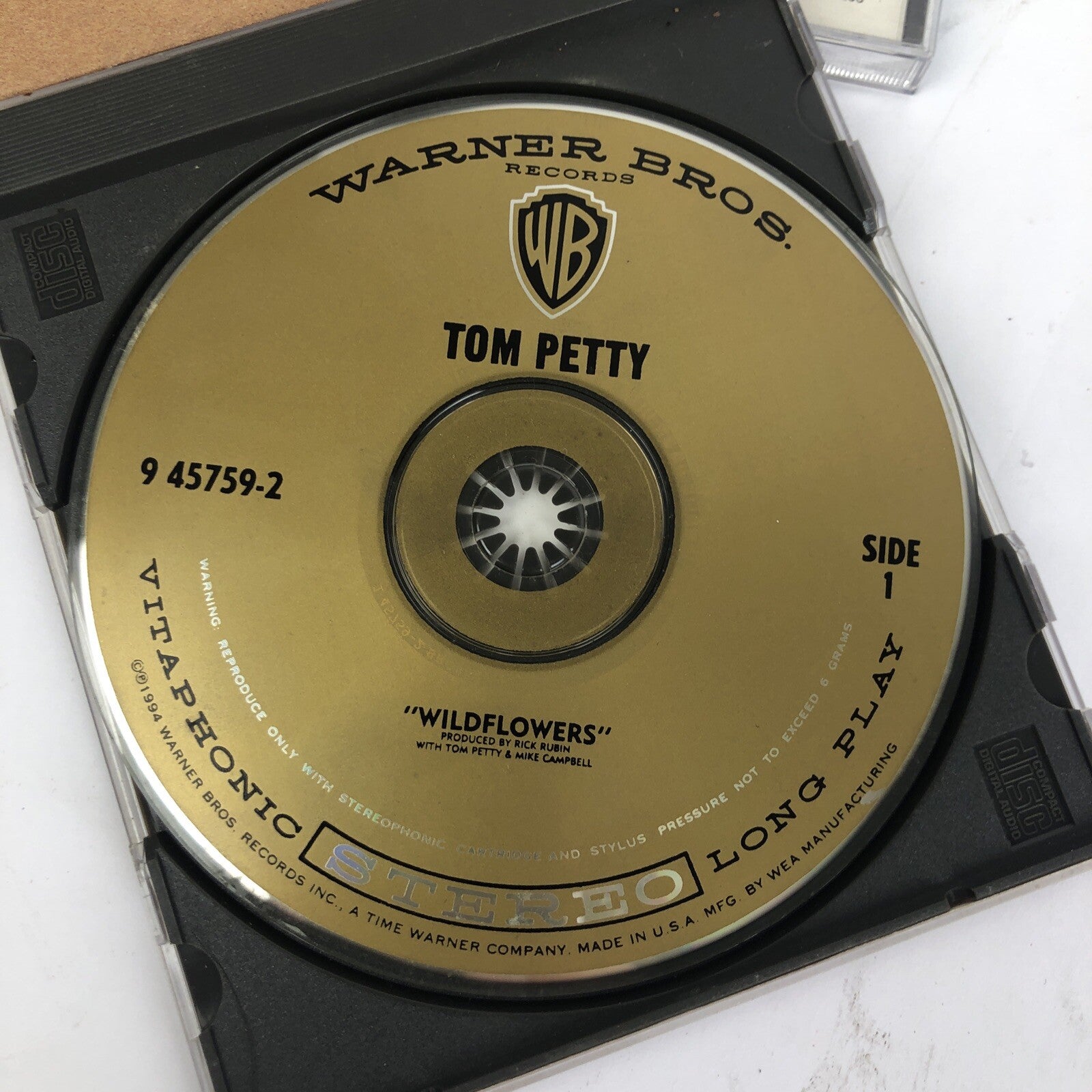 Lot of 2 x Digital Audio CD TOM PETTY Wildflowers, 94' + Full Moon Fever, 89' #1
