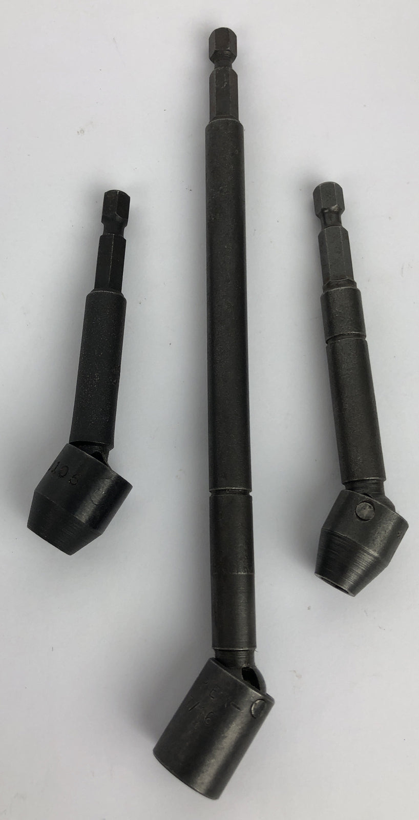 APEX Socket Adapters & Universal joints LOT Male 13mm Female 1/2 1/4 7/16 Swivel