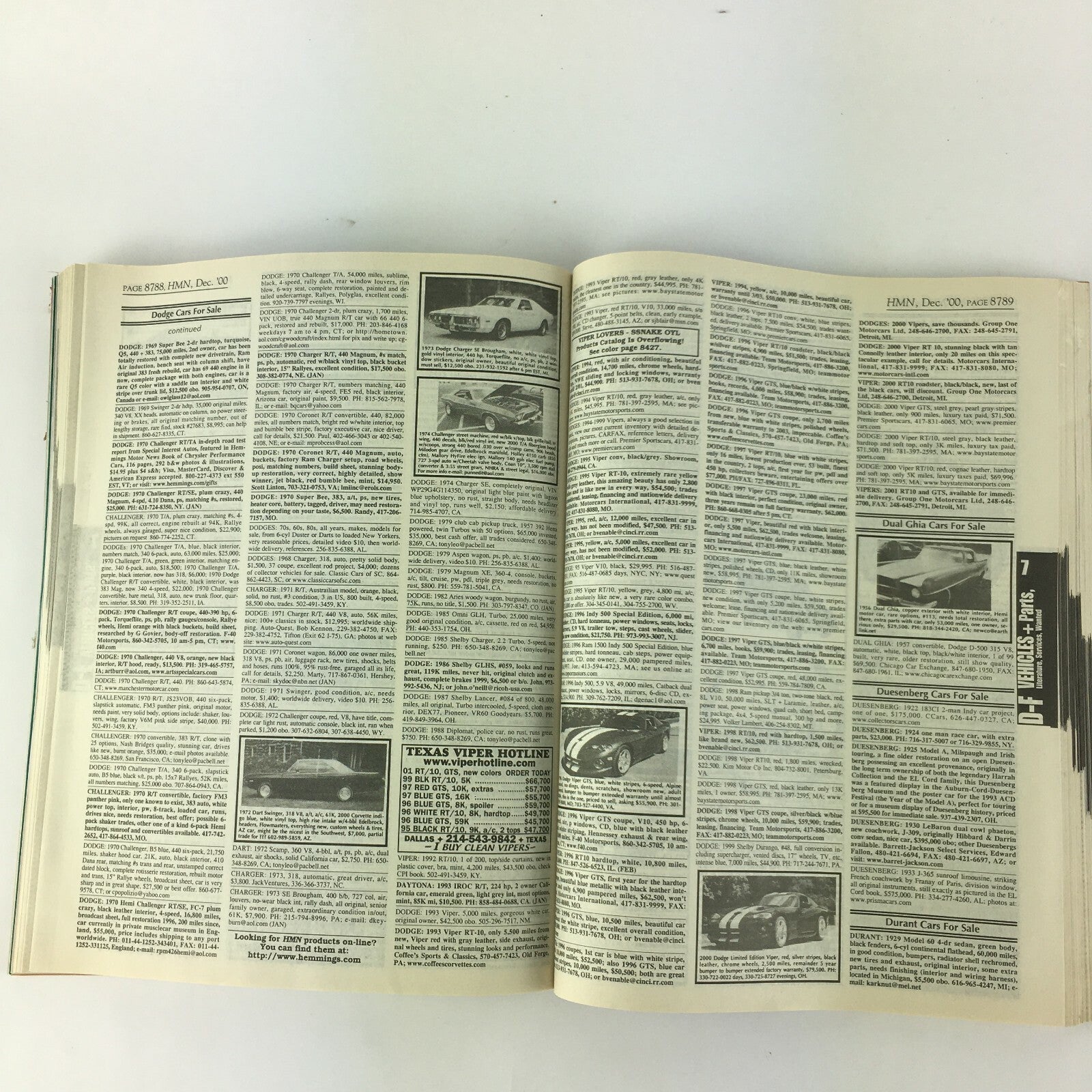 December 2000 Hemmings Motor News Magazine 1963 Buick Riviera 1949 DeSoto 
