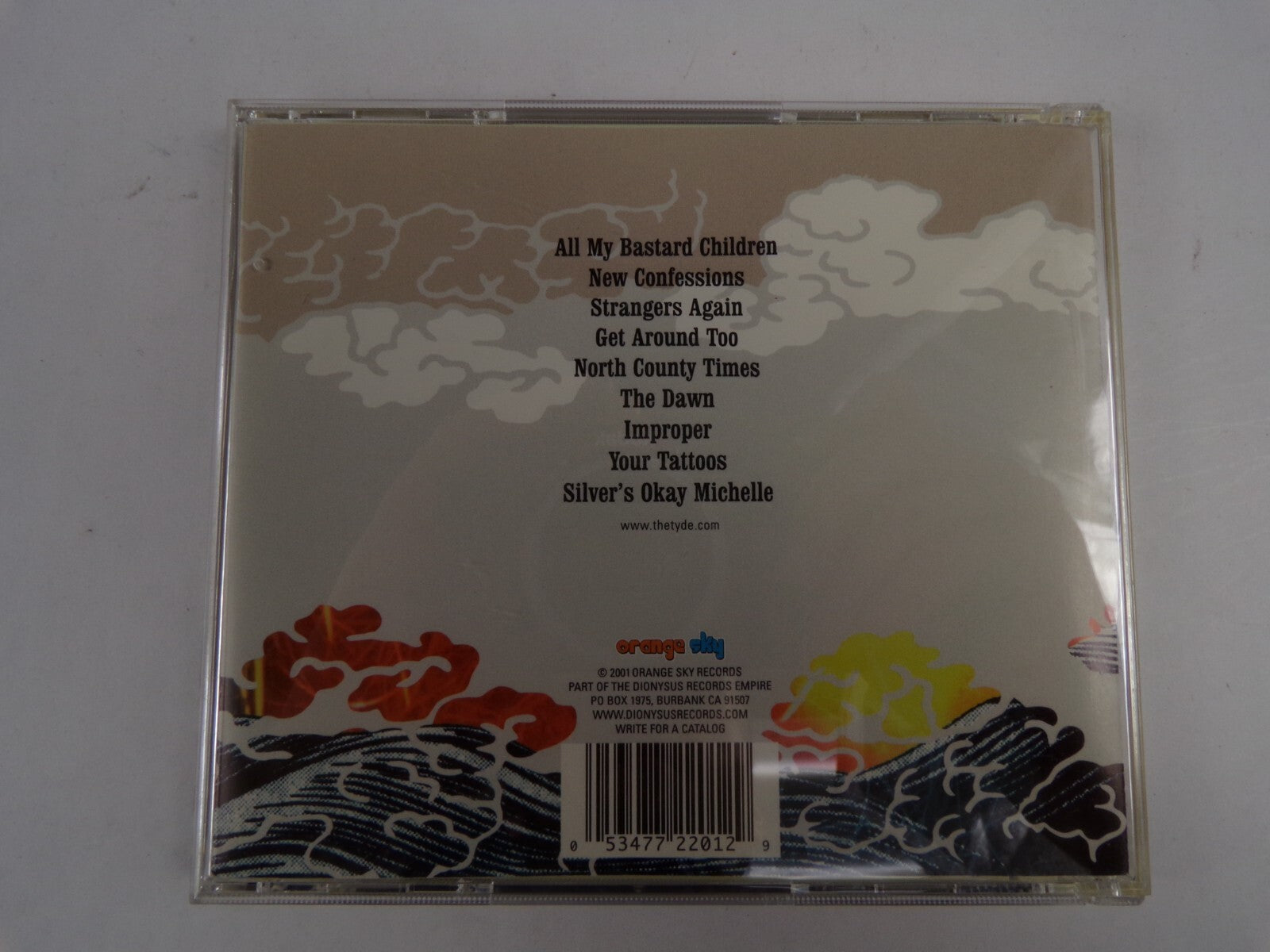 The Tyde Once New Confessions Get Around Too The Dawn Improper Your Tattoo CD#42