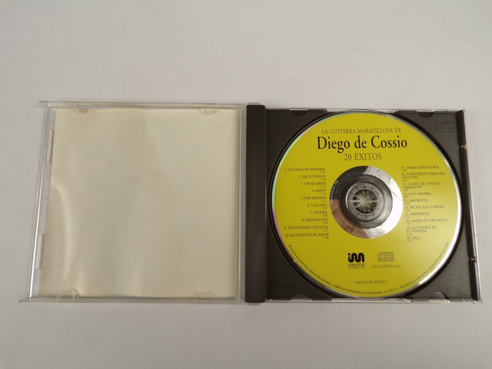 La Guitarra Maravillosa De Diego dE coddio 20 Exitos CD#49