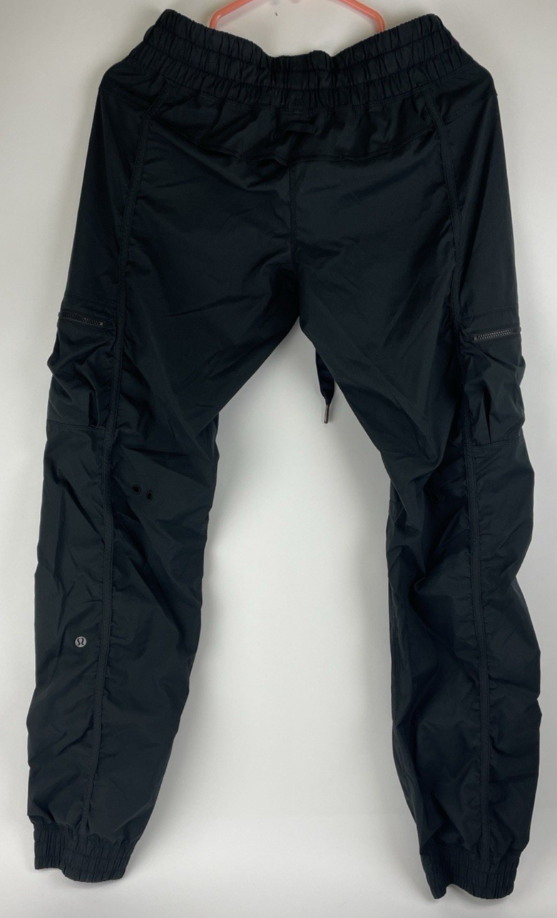 Lululemon Dance Studio Cargo Pant Women's Sz 4 Relaxed Fit Black Athleisure Y2K