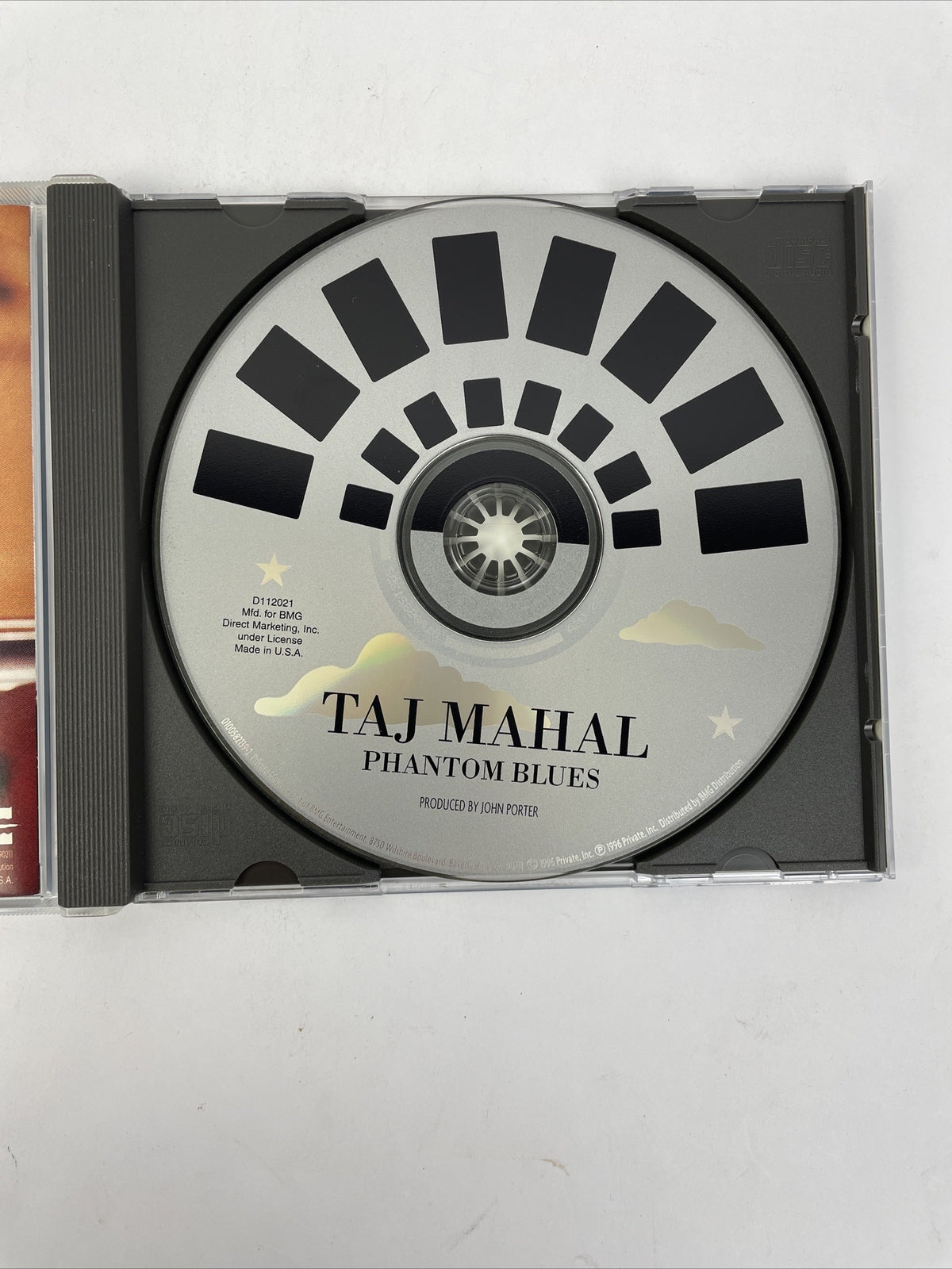 Taj Mahal : Phantom Blues Digital Audio CD (1996) BMG inc. Private Music - M