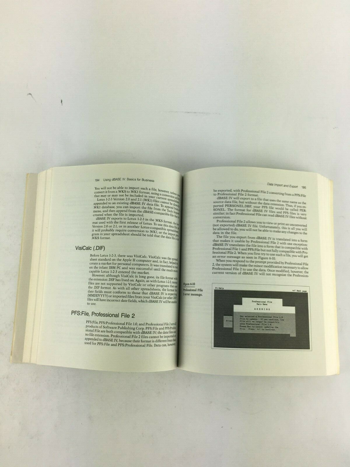 Wiley Using dBase IV Basics for Business Mark Brownstein John Wiley & Sons, Inc