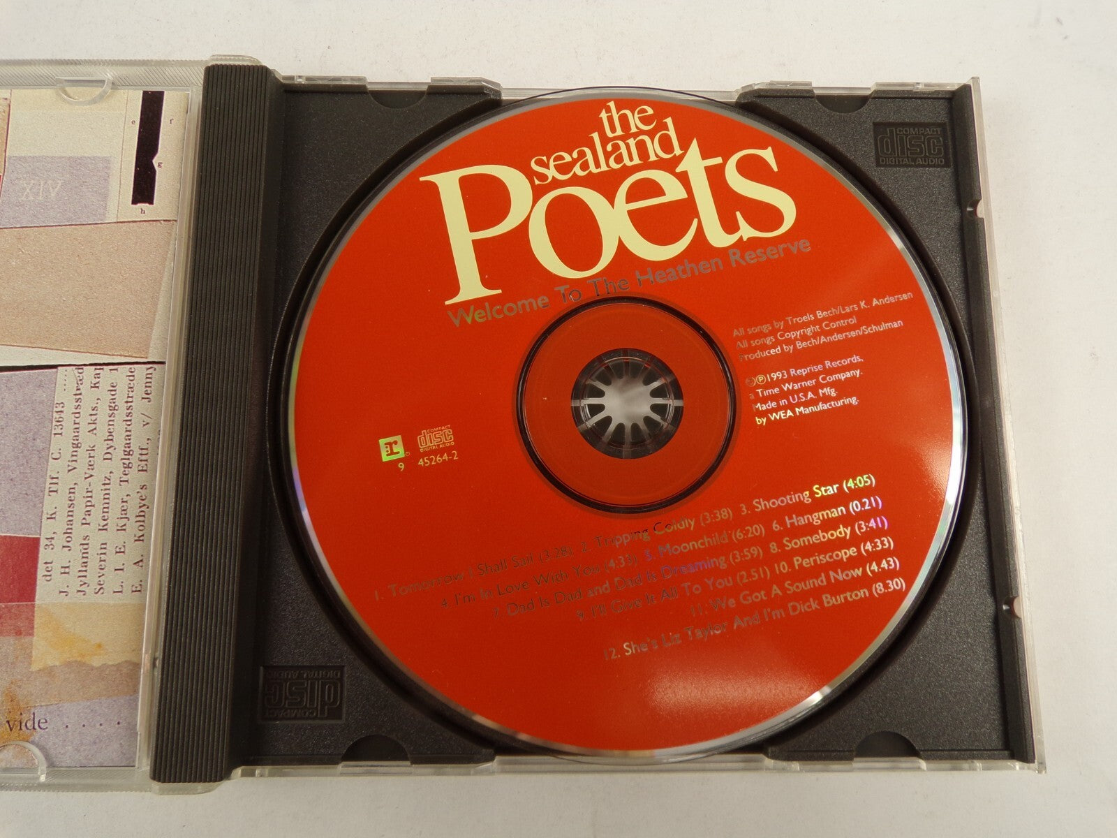 The  Sealand Poets Tomorrow I Shall Sail Moonchild Hangman Periscope CD#48