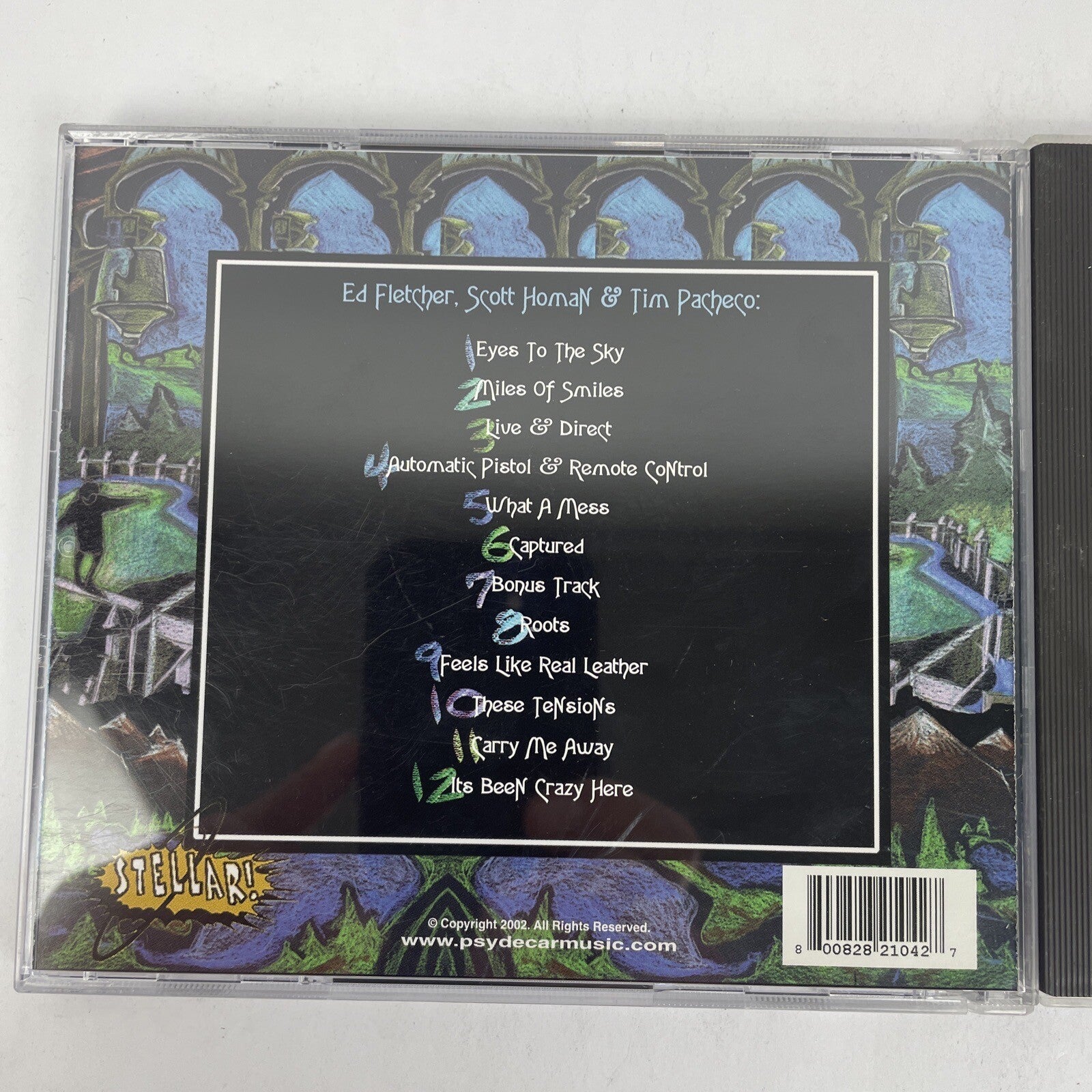 2 x PSYDECAR :  MUSIC DIGITAL AUDIO CD s - The Other Syde Of 2002 - On a Wing 00
