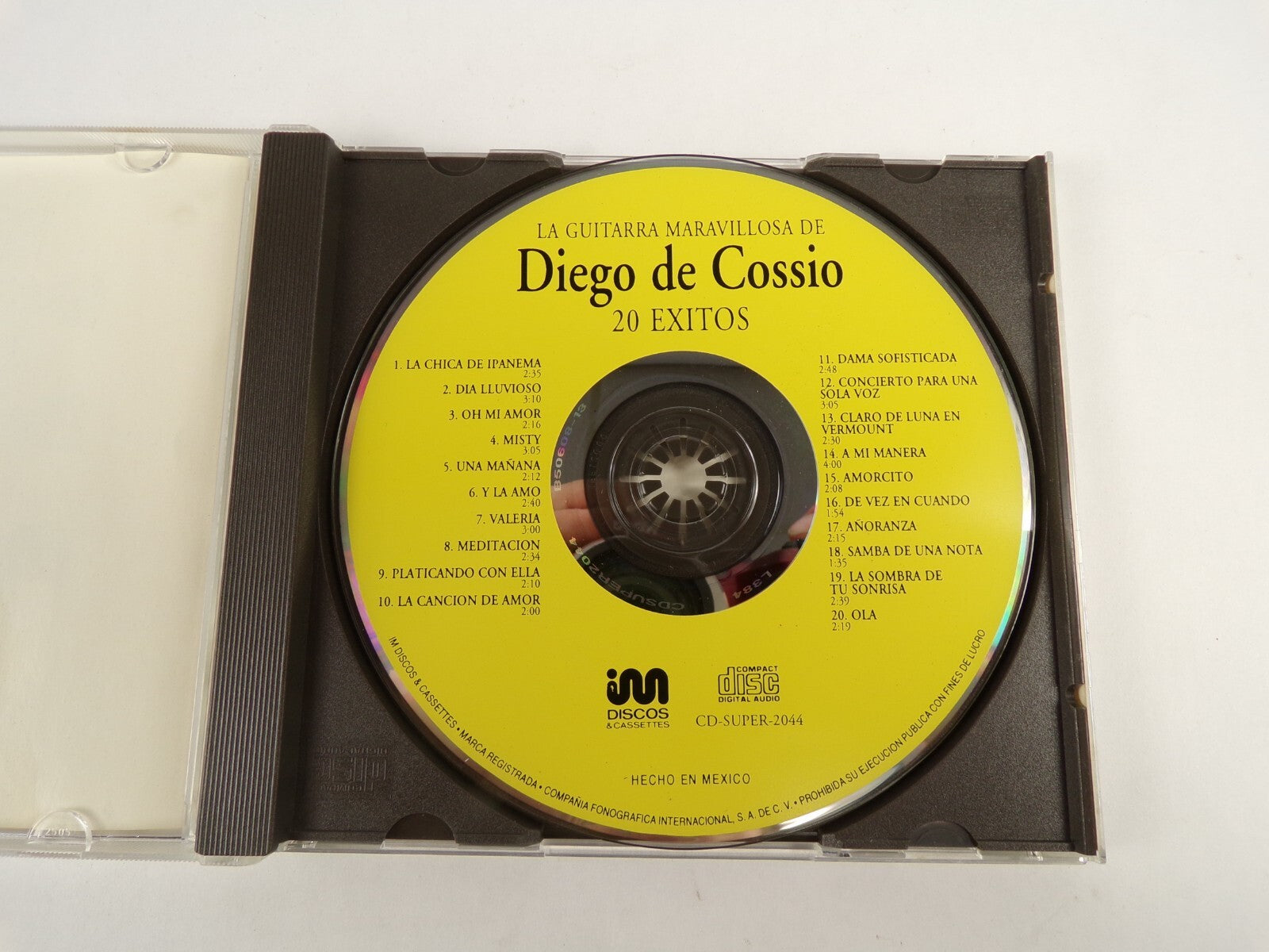 La Guitarra Maravillosa De Diego dE coddio 20 Exitos CD#49