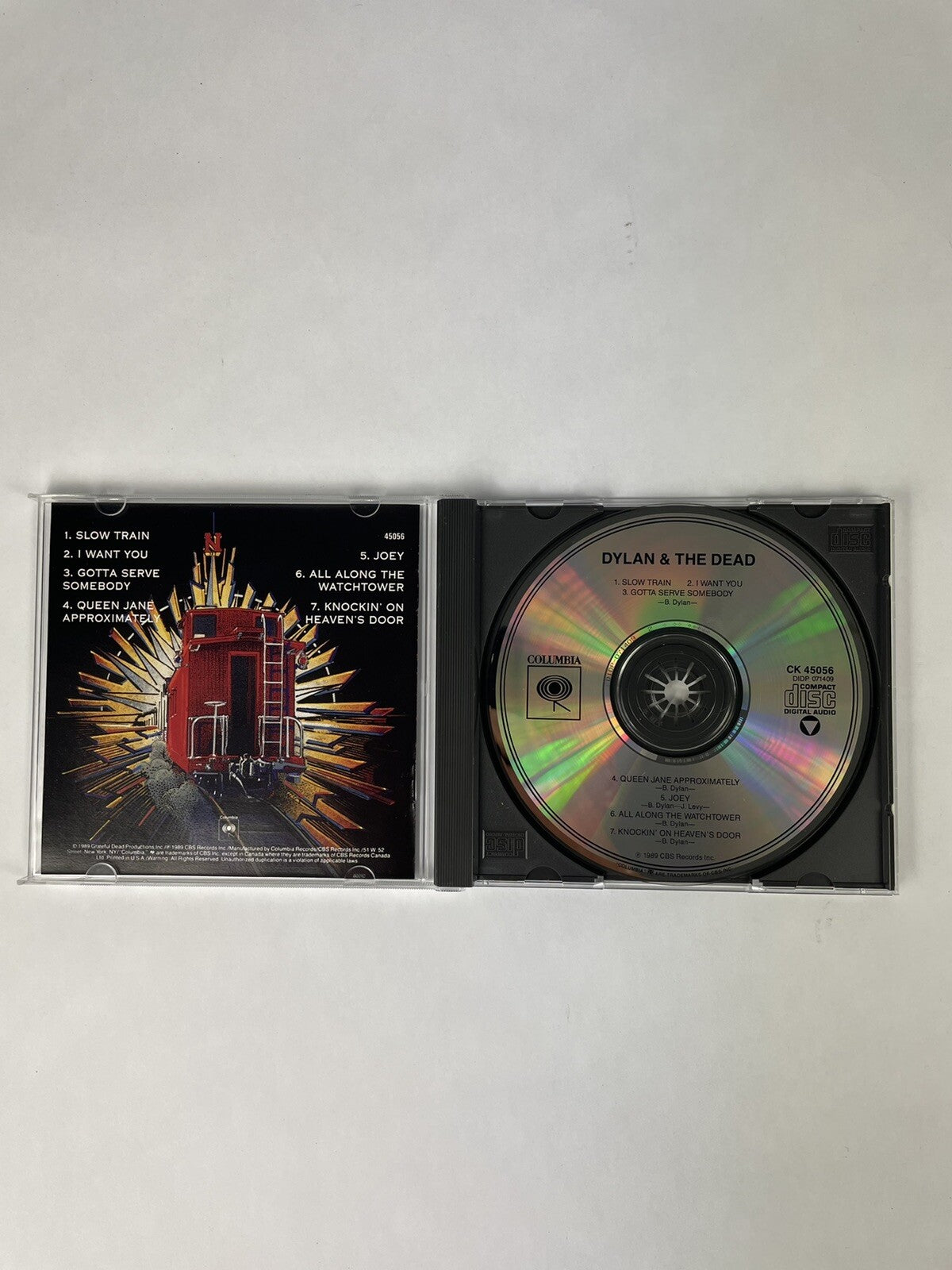Bob Dylan - Dylan And The Dead 1989 CD   #15